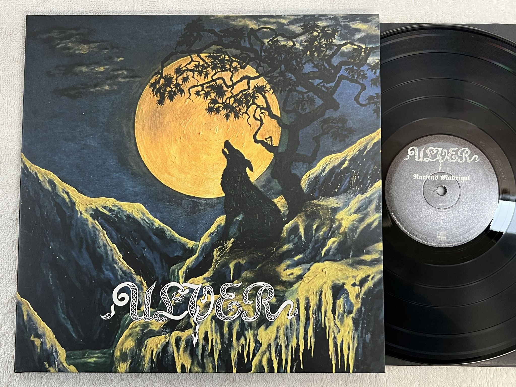 Omslagsbild för skivan ULVER Nattens Madrigal LP re 2019 Ger CENTURY MEDIA 19075950471 * Black Metal *