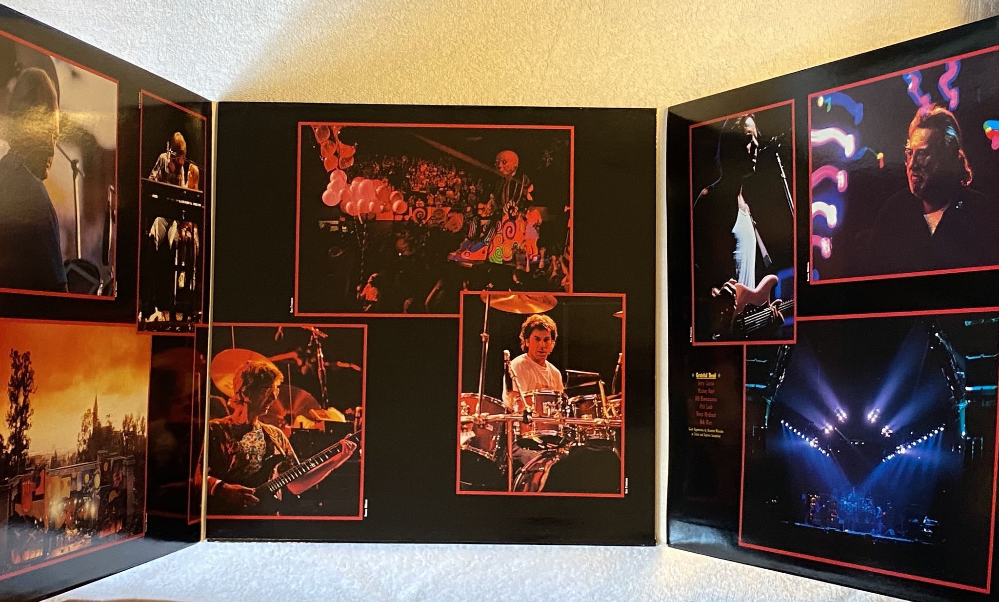 Omslagsbild för skivan GRATEFUL DEAD Without A Net 3xLP -90 ARISTA 303 935 *** Rare ***