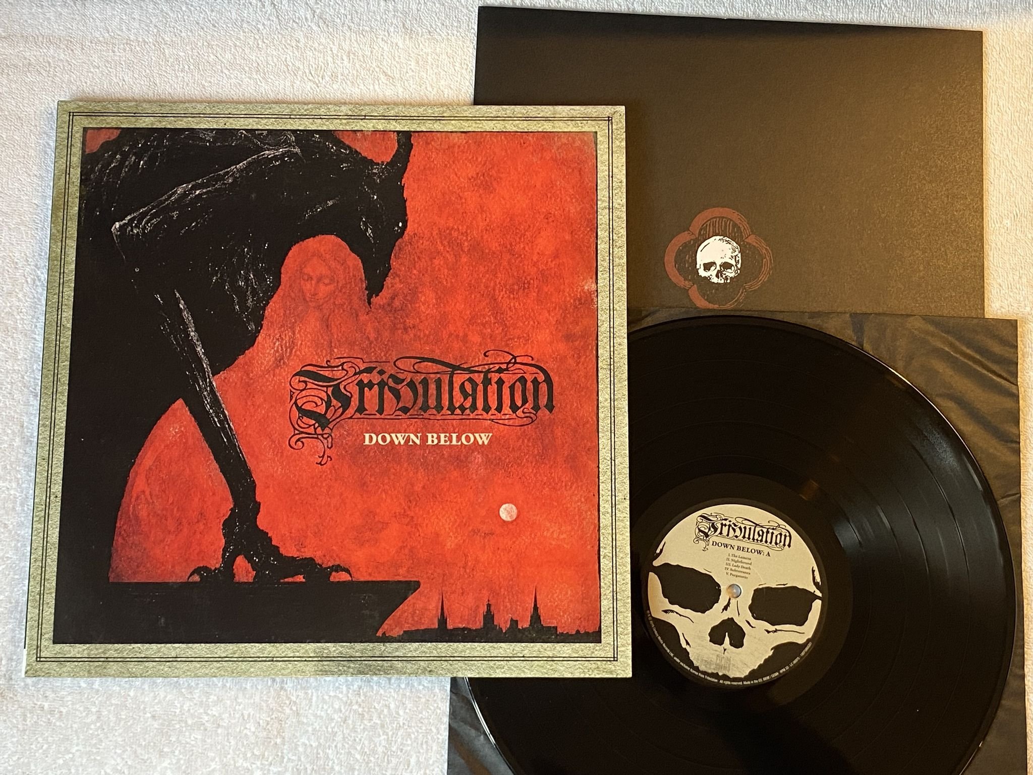 Omslagsbild för skivan TRIBULATION Down Below 2xLP 2018 CENTURY MEDIA 19075805351 *** DEATH METAL ***