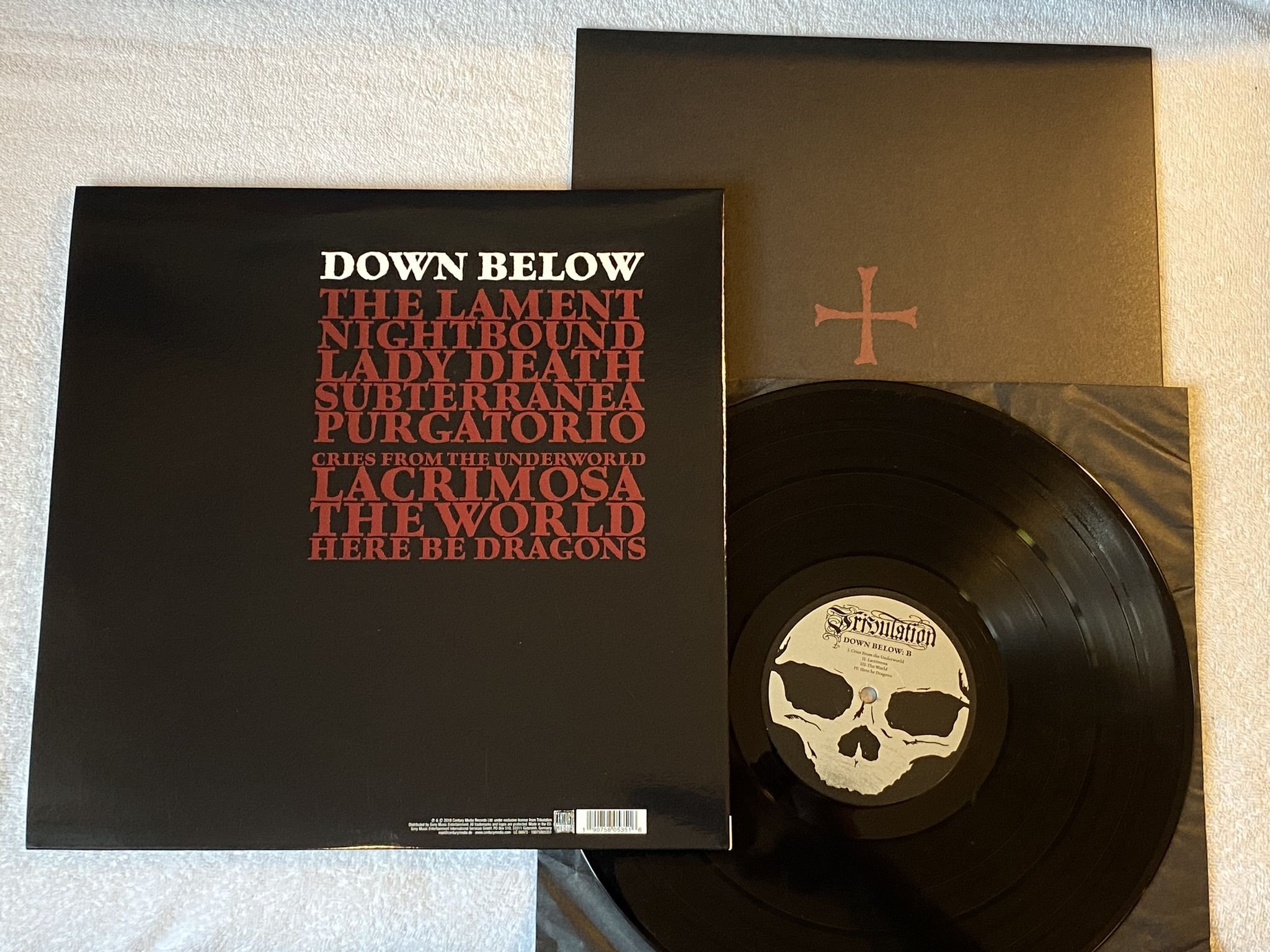 Omslagsbild för skivan TRIBULATION Down Below 2xLP 2018 CENTURY MEDIA 19075805351 *** DEATH METAL ***