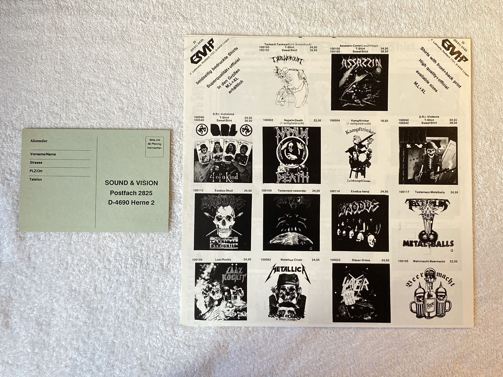 Omslagsbild för skivan SODOM mortal way of live 2xLP -88 Ger STEAMHAMMER SPV 80-7575