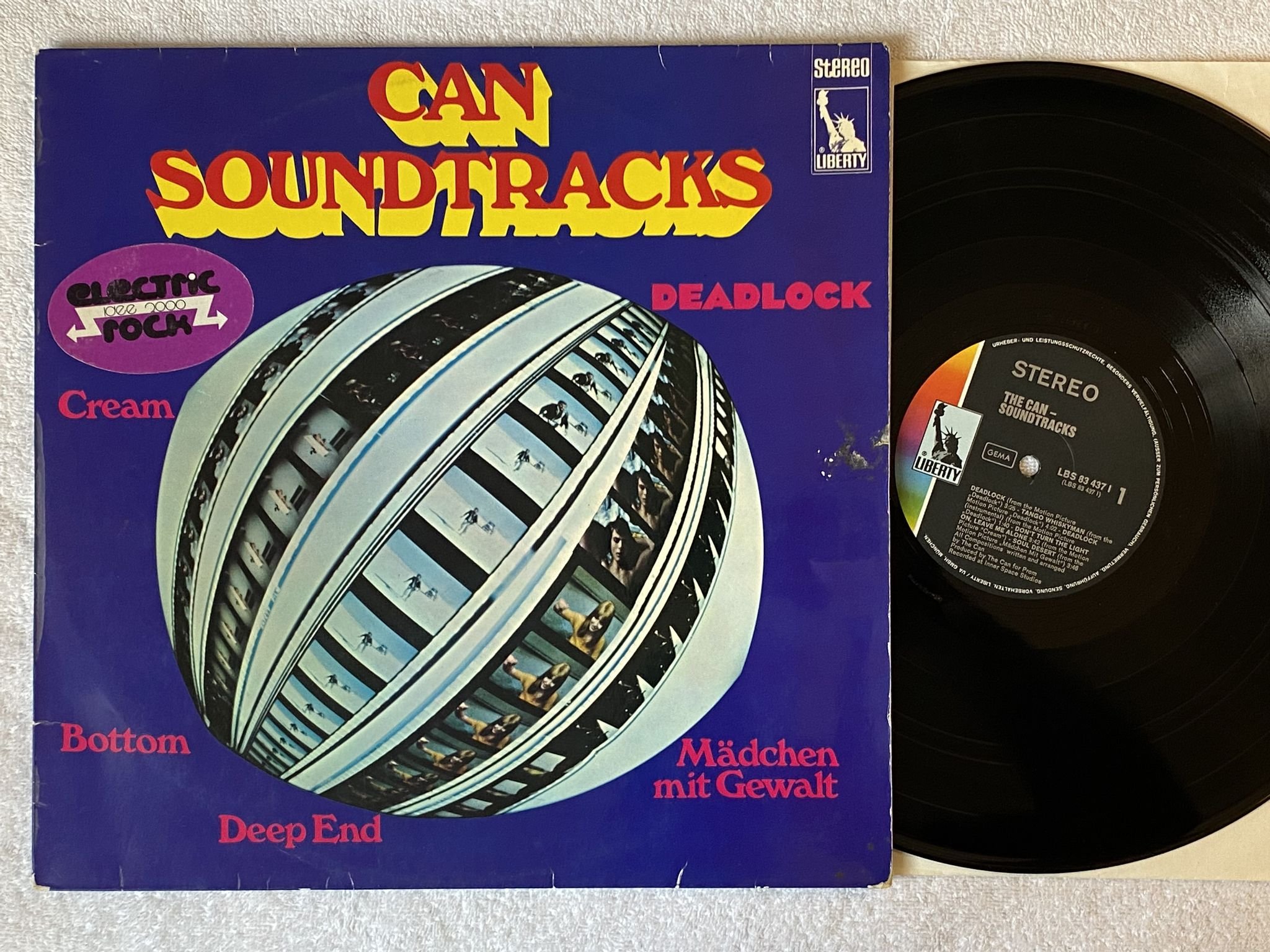 Omslagsbild för skivan CAN soundtracks LP -70 Ger LIBERTY LBS 83 437 I *** CLASSIC ***