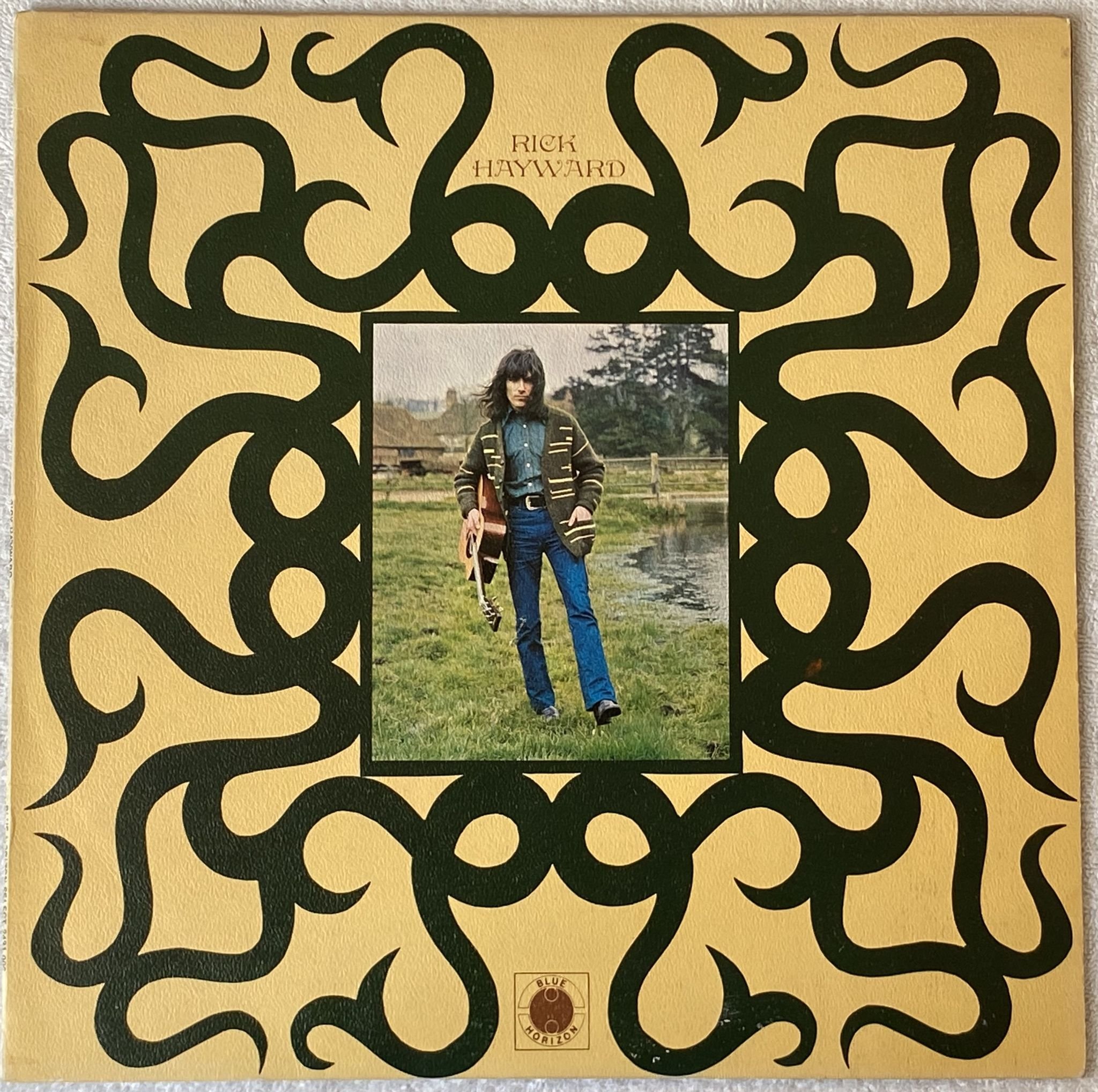 Omslagsbild för skivan RICK HAYWARD s/t LP -71 UK US BLUE HORIZON 2431006 *** Rare Acid Folk ***