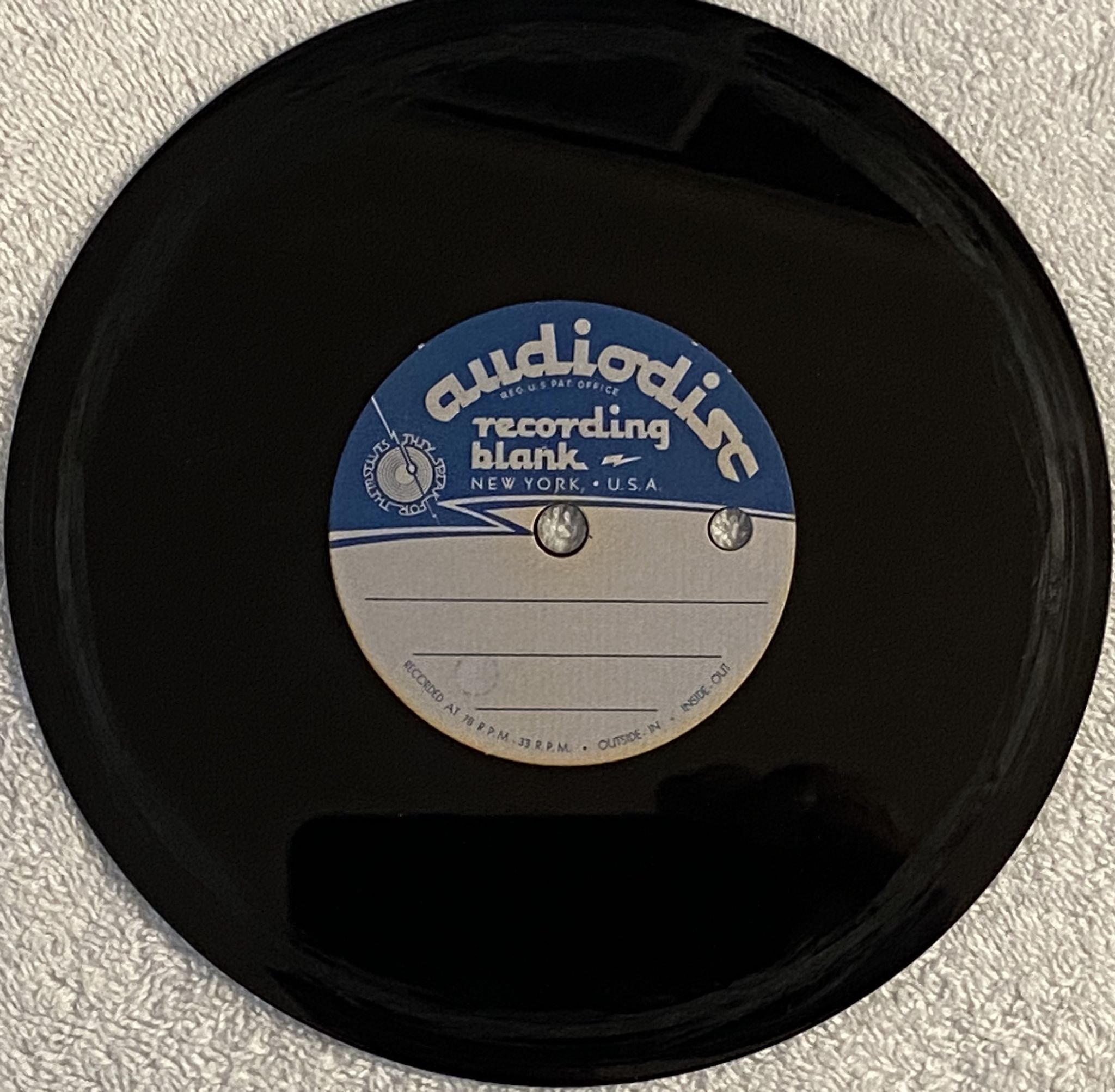 Omslagsbild för skivan ELVIS that's what you get for loving me 6.5" one sided acetate *** MEGA RARE ***