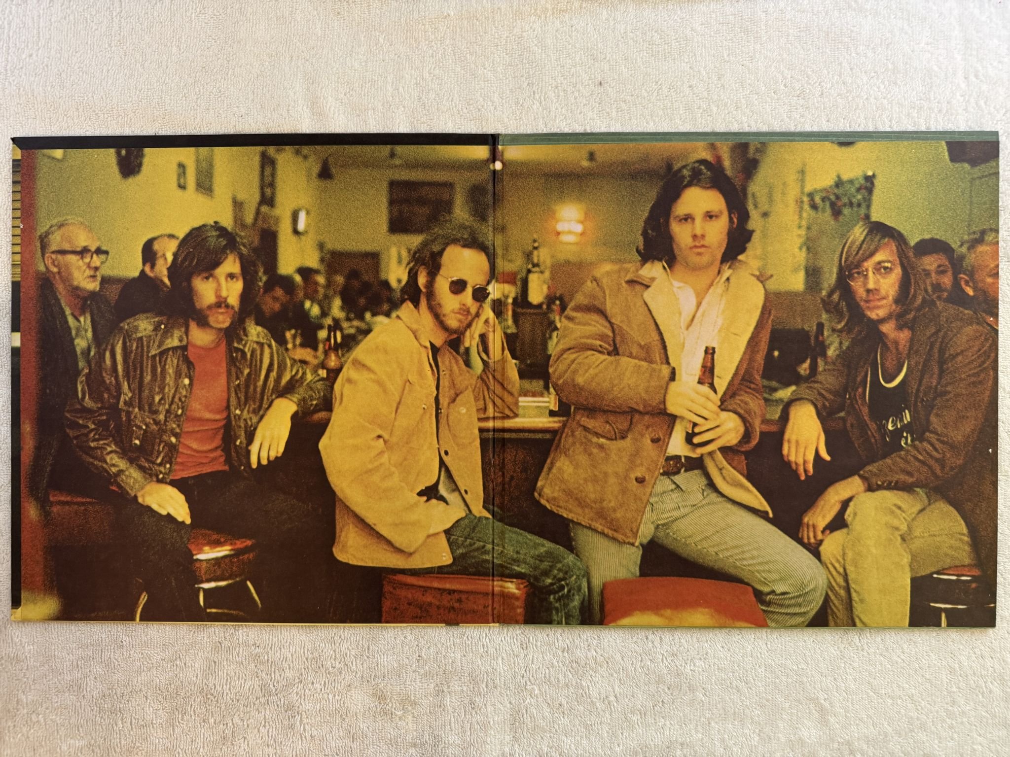 Omslagsbild för skivan THE DOORS Morrison hotel LP -70 US ELEKTRA EKS 75007