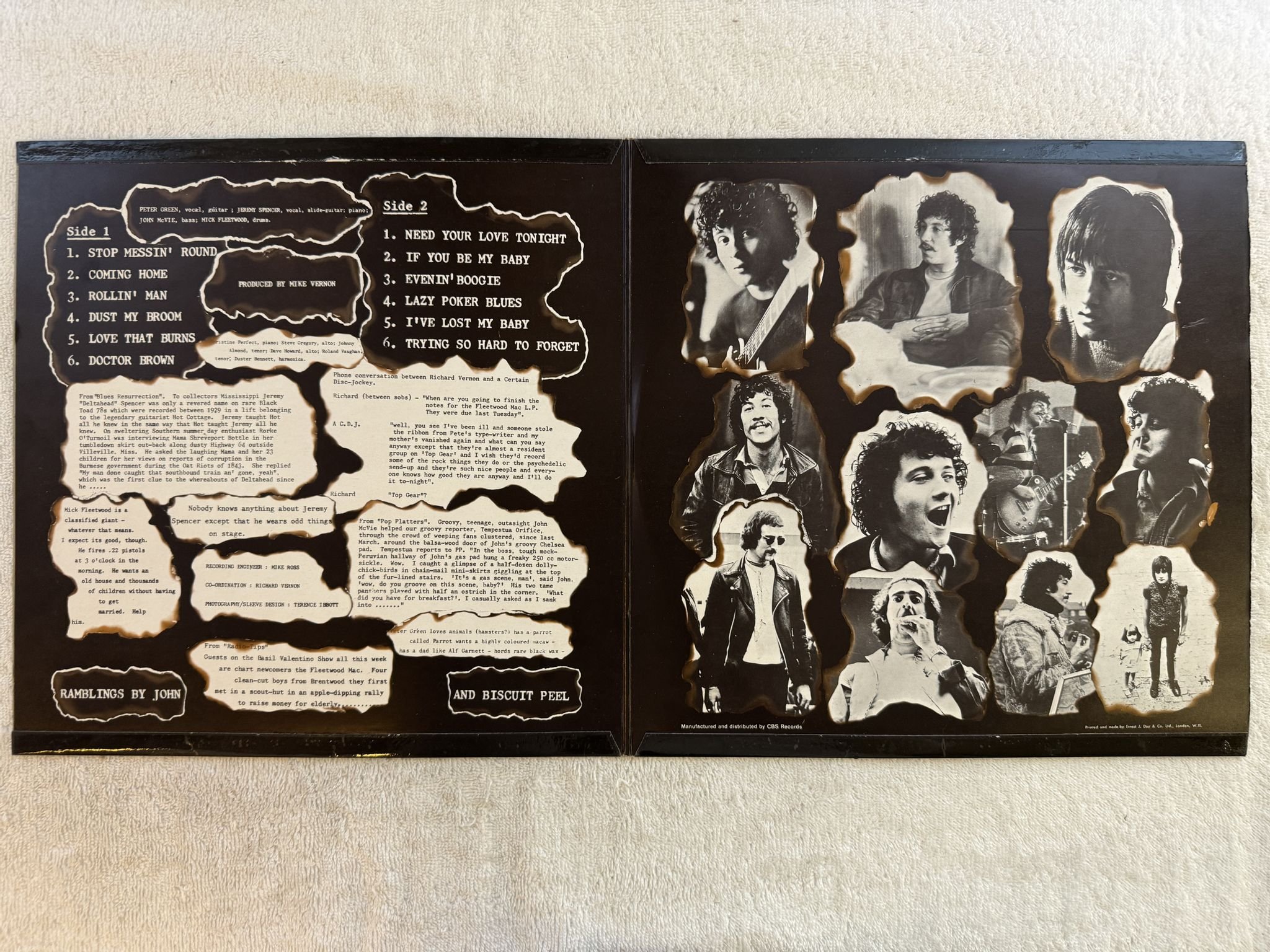 Omslagsbild för skivan FLEETWOOD MAC Mr Wonderful LP -69 UK BLUE HORIZON 7-63205