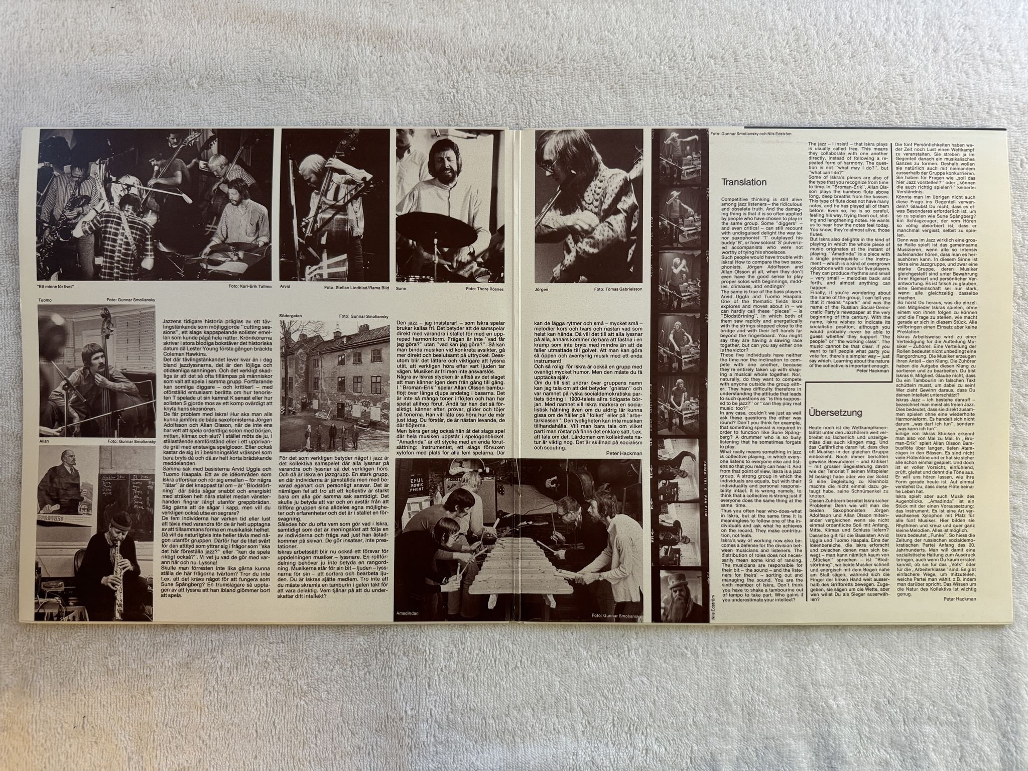 Omslagsbild för skivan ISKRA s/t 2xLP -75 Swe CAPRICE CAP 2006