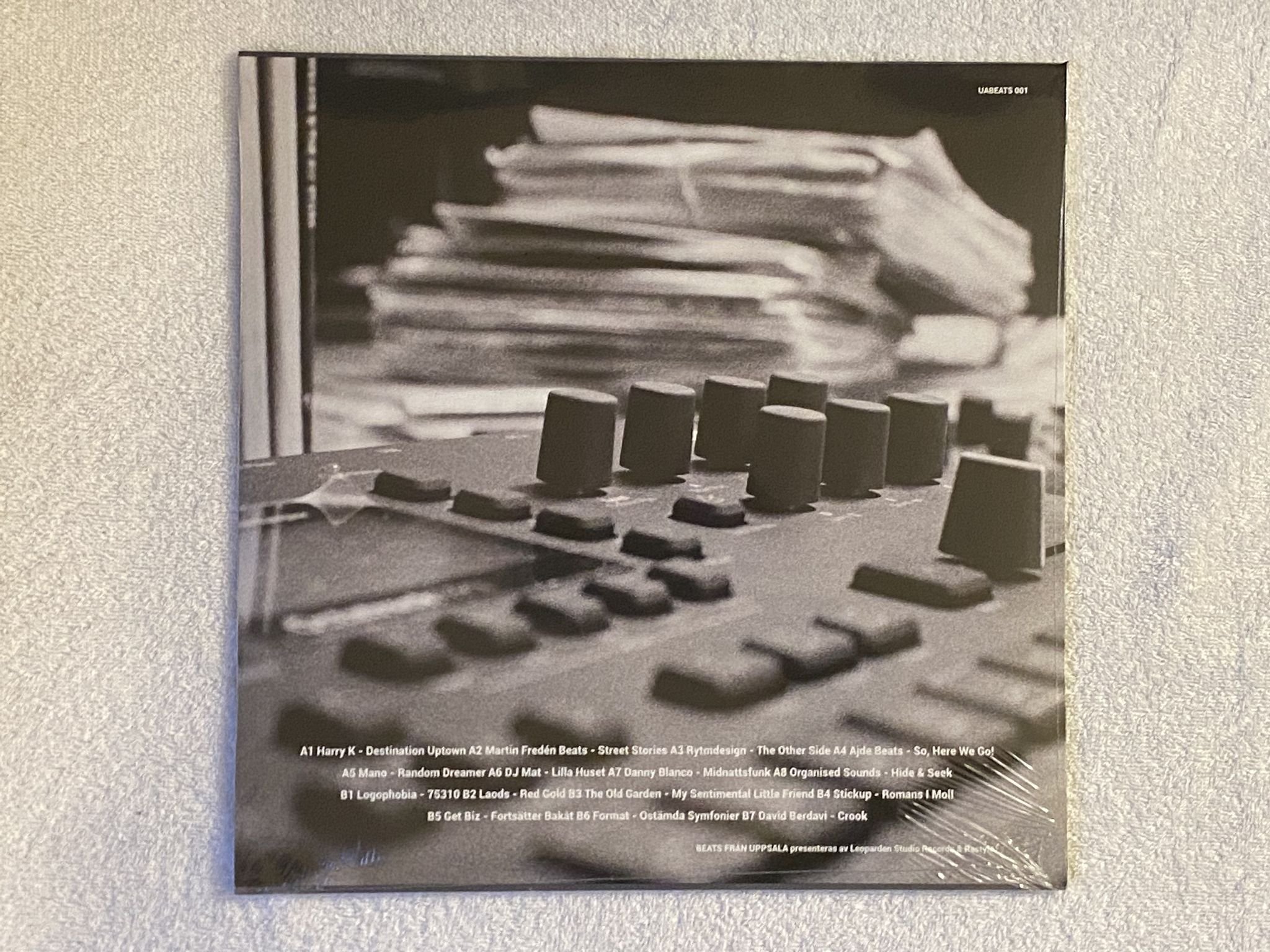 Omslagsbild för skivan V/A Beats Från Uppsala LP 2023 Swe UABEATS001 *** Still Sealed ***