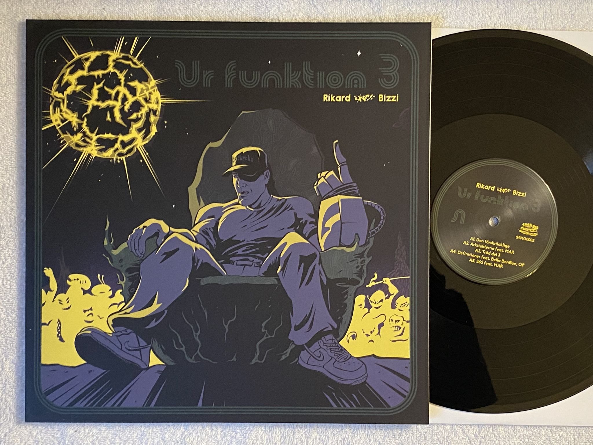 Omslagsbild för skivan RIKARD "SKIZZ" BIZZI Ur Funktion 3 LP 2019 Swe S9MG0005
