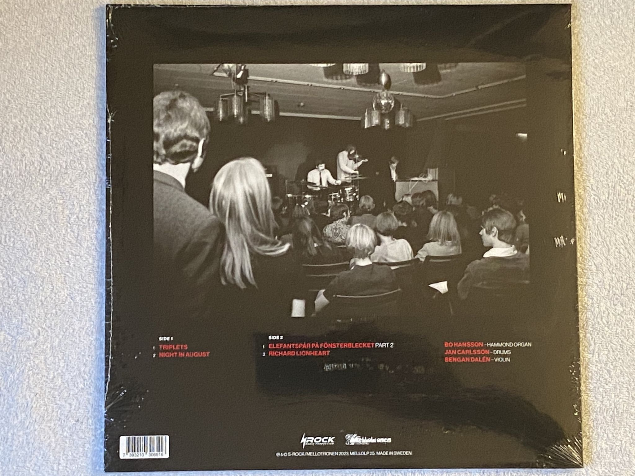 Omslagsbild för skivan HANSSON & KARLSSON Crescendo 1968 - Volume 2 LP 2023 MELLOTRONEN MELLOLP 25