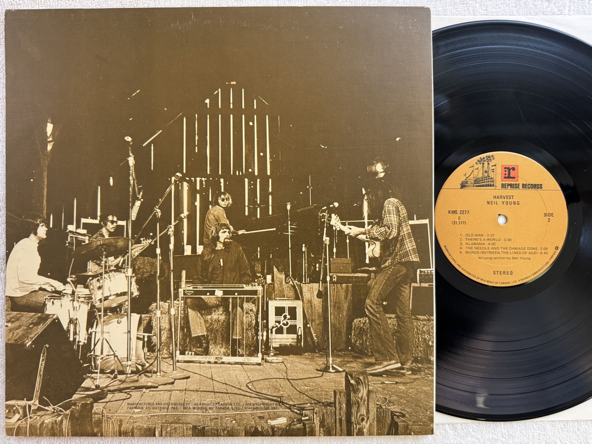 Omslagsbild för skivan NEIL YOUNG after the gold rush LP -70 US REPRISE ES 6383