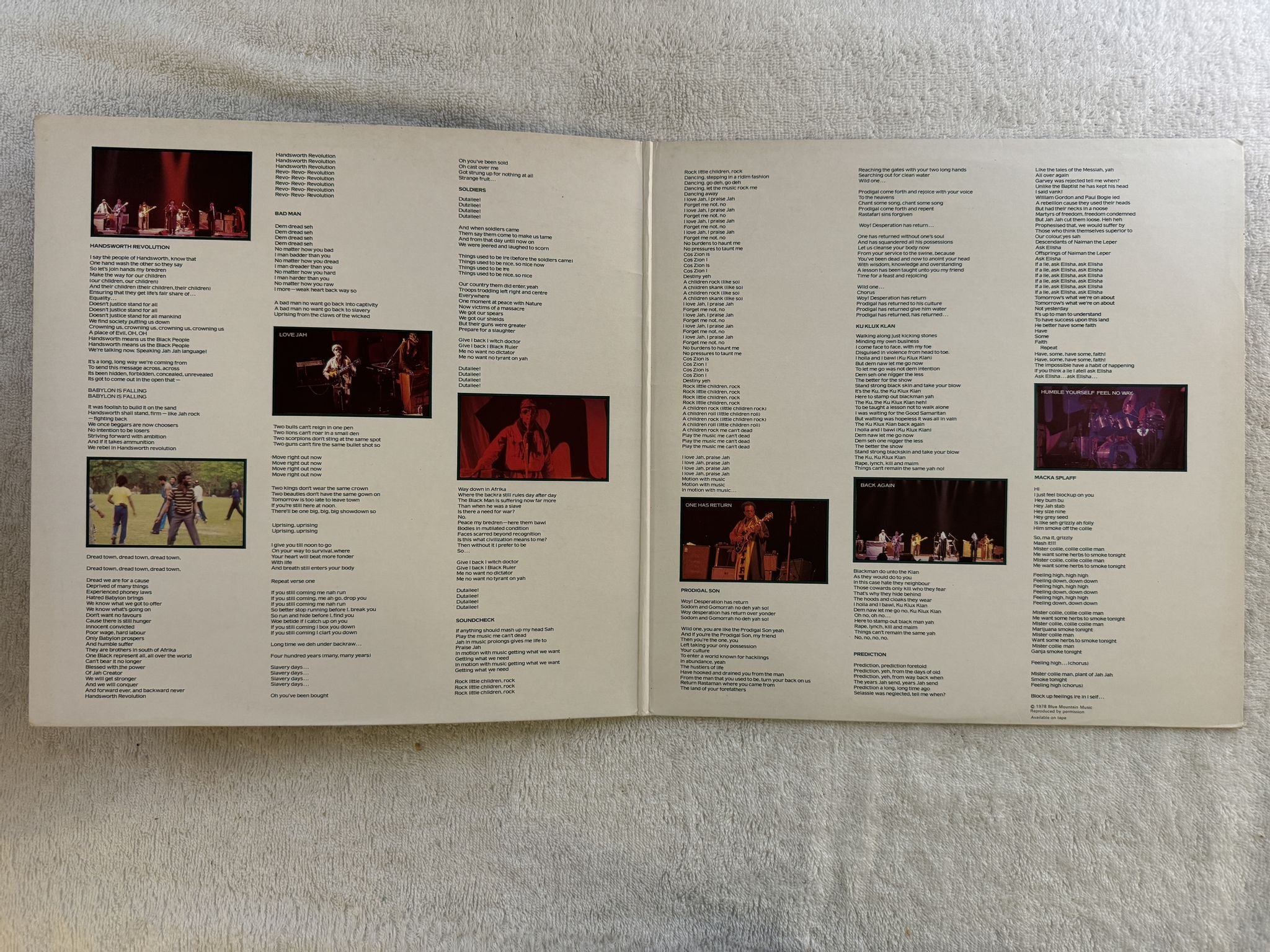 Omslagsbild för skivan STEEL PULSE handsworth revolution LP -78 UK ISLAND ILPS 9502