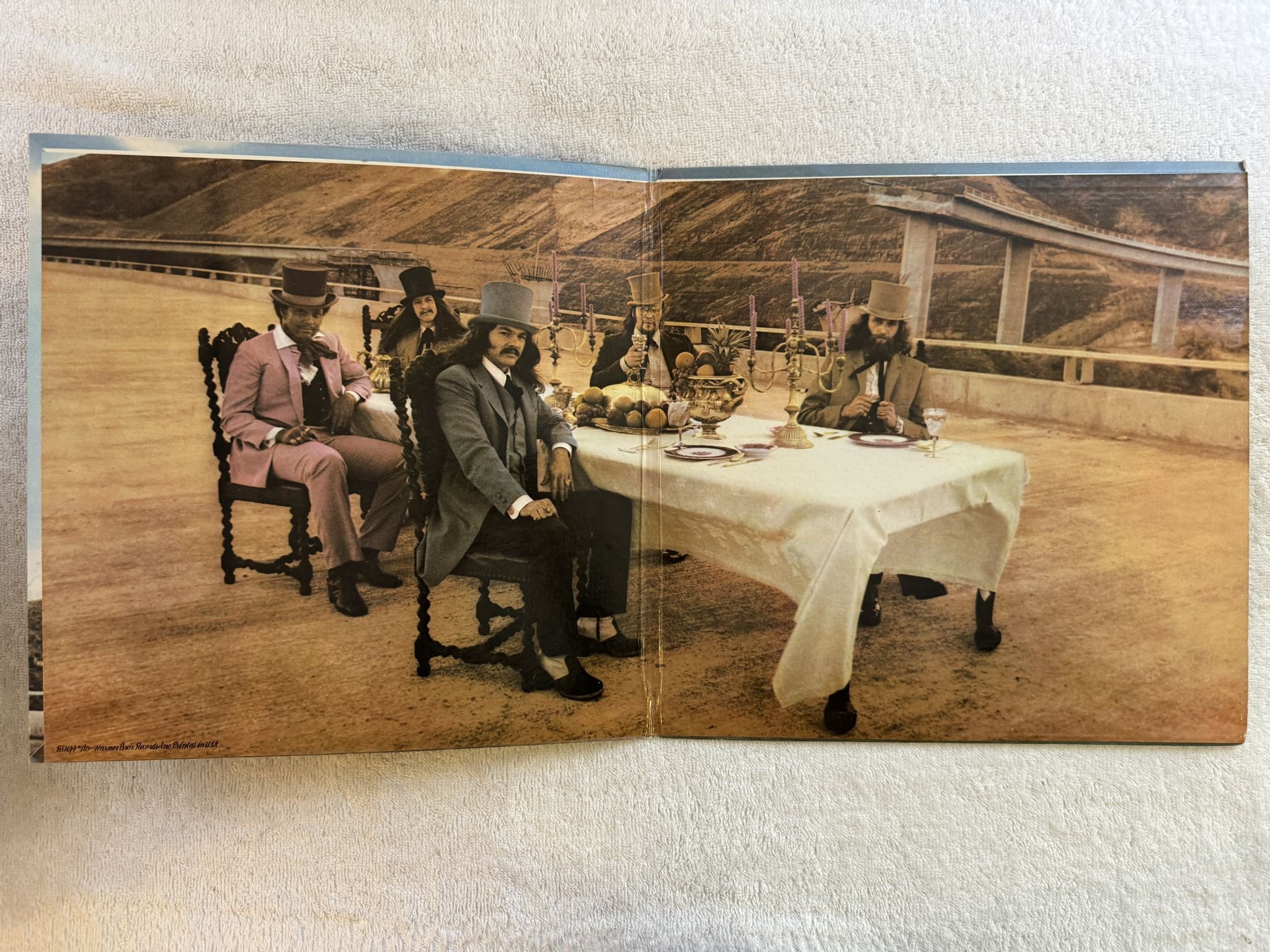 Omslagsbild för skivan DOOBIE BROTHERS the captain and me LP -73 US WARNER BS 2694