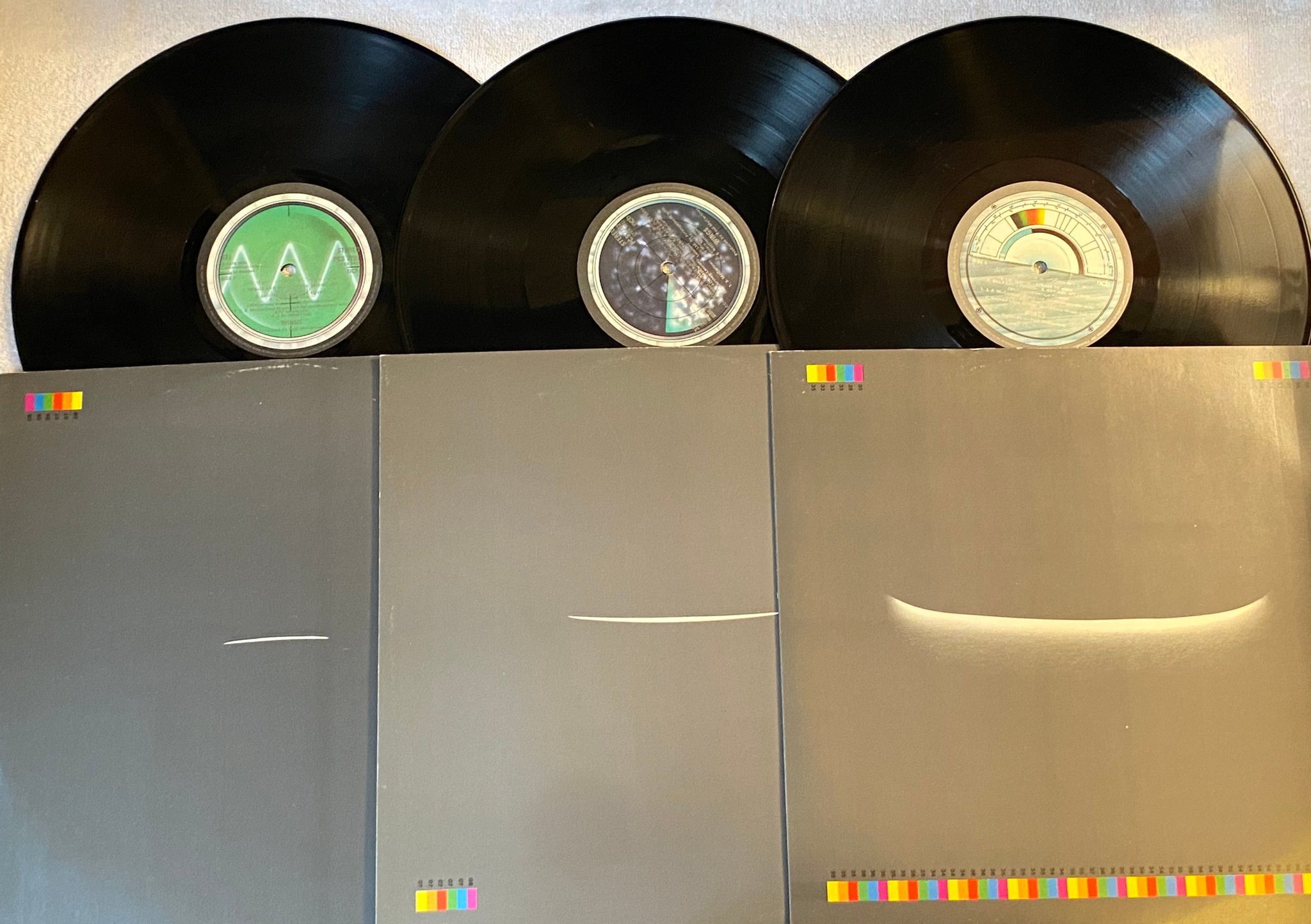 Omslagsbild för skivan WINGS Wings Over America 3xLP -76 Swe MPL 7C 154-98497/8/9