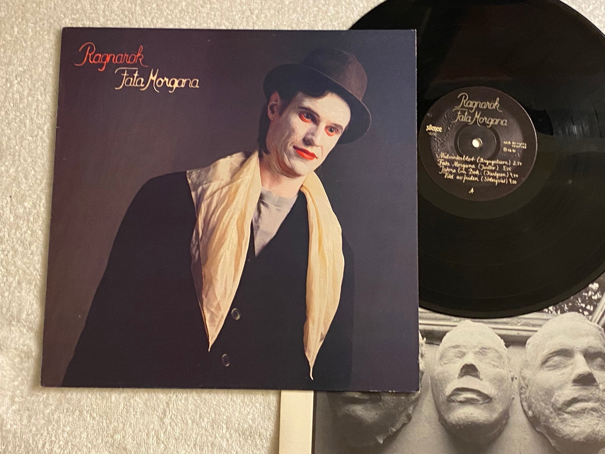 Omslagsbild för skivan RAGNARÖK fata morgana LP -81 SILENCE SRS 4666