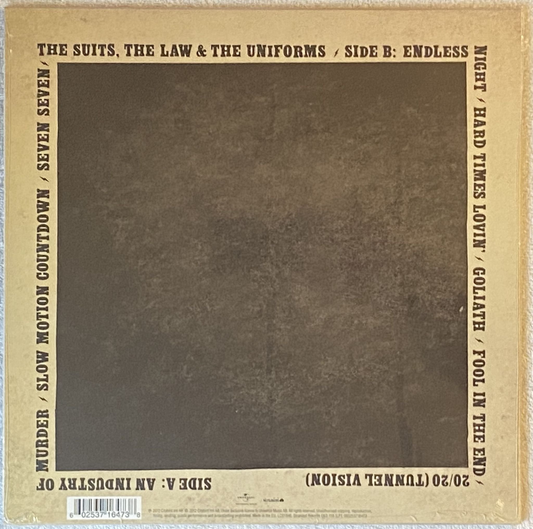 Omslagsbild för skivan GRAVEYARD Lights Out LP 2012 Swe UNIVERSAL MUSIC 060253716473 *** SEALED ***