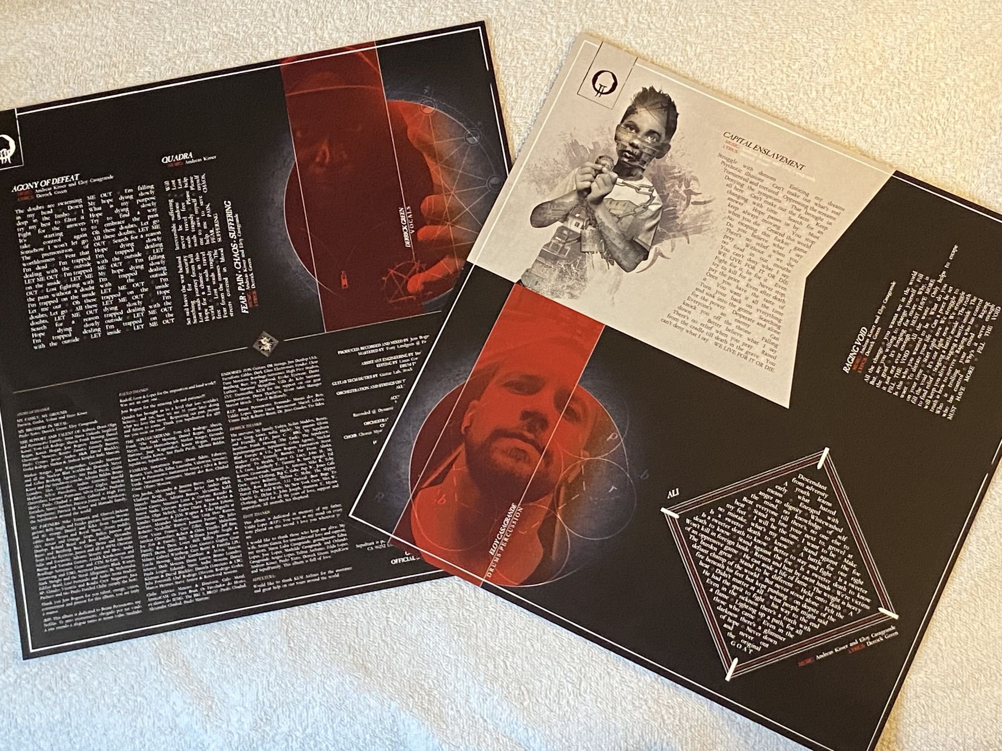 Omslagsbild för skivan SEPULTURA Quadra 2xLP 2020 NUCLEAR BLAST 27361 51574 ** Picture Disc **