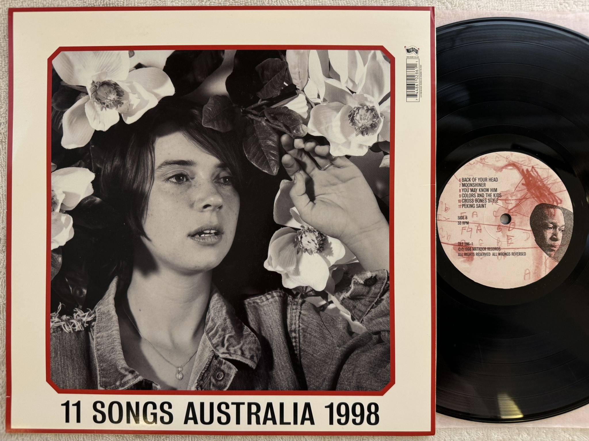 Omslagsbild för skivan CAT POWER Moon Pix LP re 2007 US 180 gram MATADOR OLE 286-1