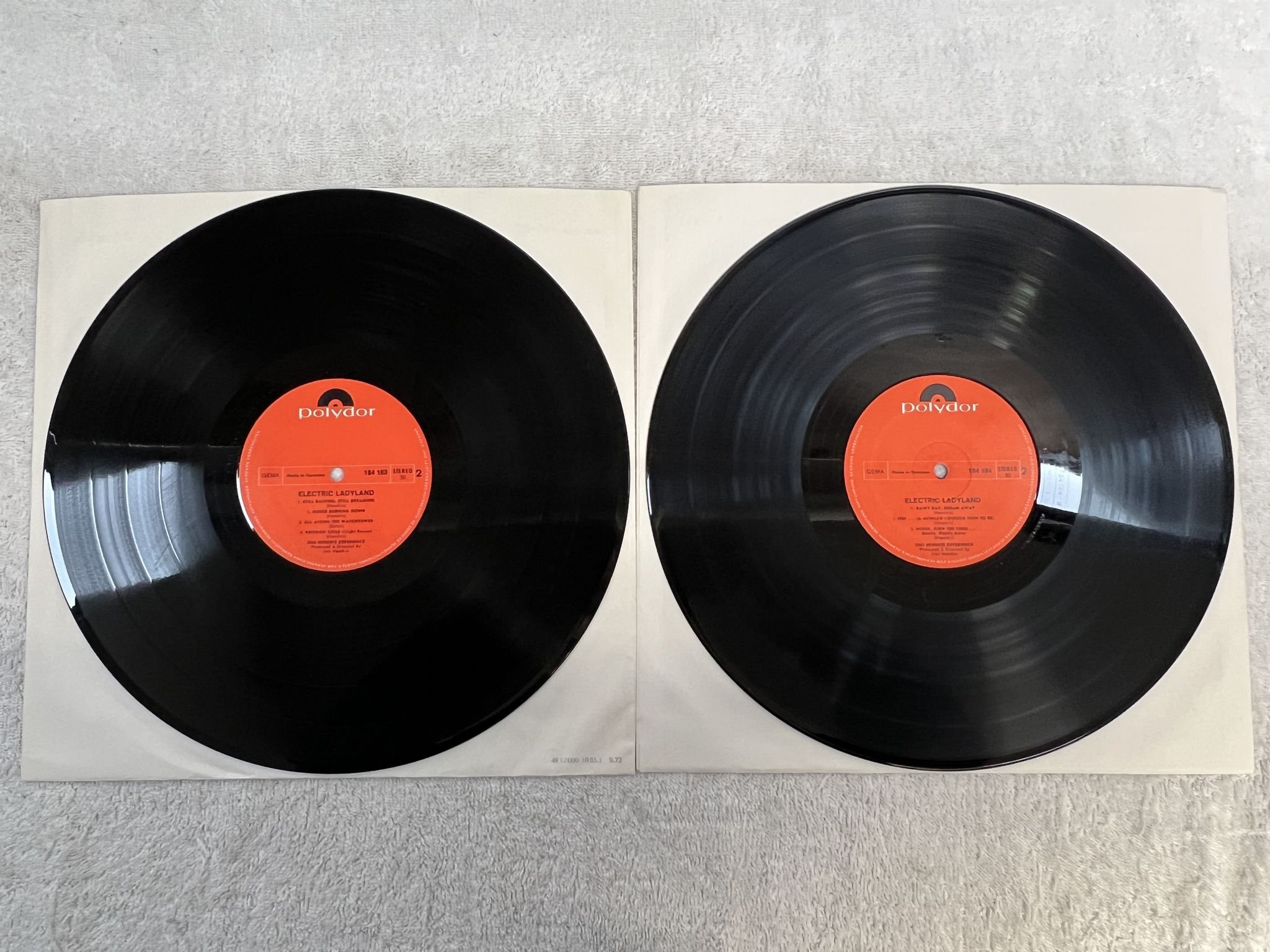 Omslagsbild för skivan THE JIMI HENDRIX EXPERIENCE electric ladyland 2xLP re Ger POLYDOR 2612002