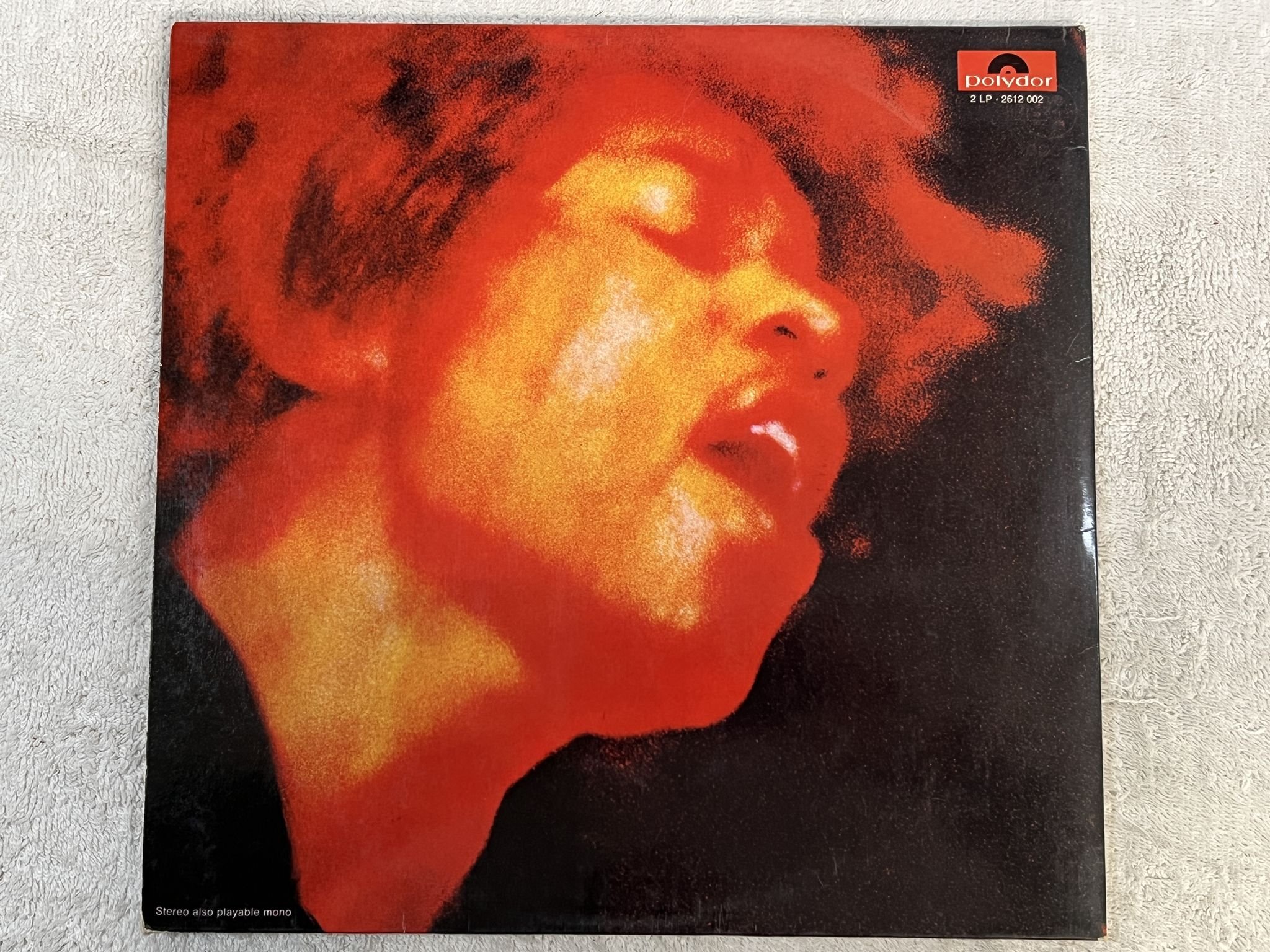 Omslagsbild för skivan THE JIMI HENDRIX EXPERIENCE electric ladyland 2xLP re Ger POLYDOR 2612002