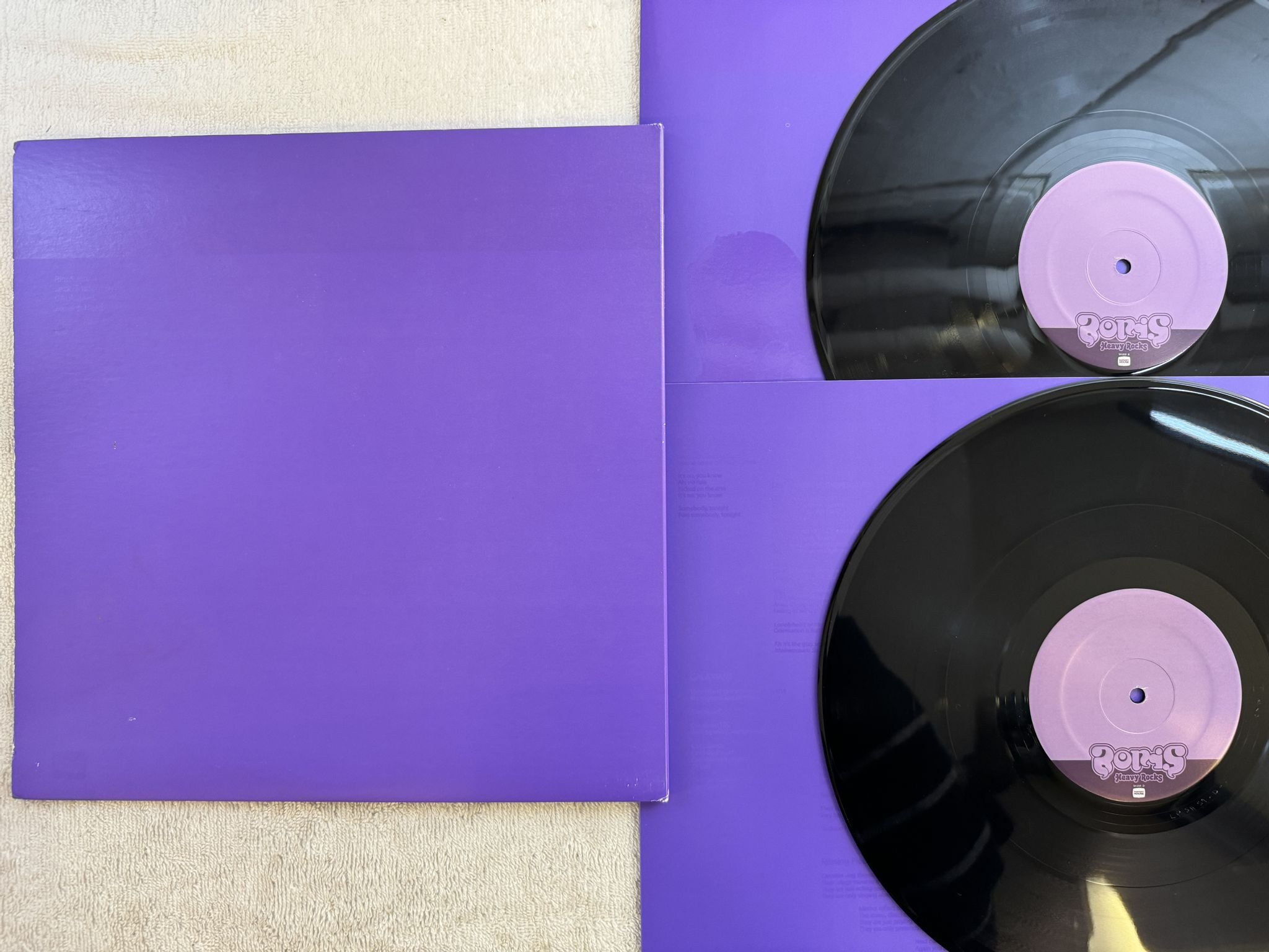 Omslagsbild för skivan BORIS Heavy Rocks 2xLP 2011 US SARGENT HOUSE SH 059 *** LTD PRESS ***