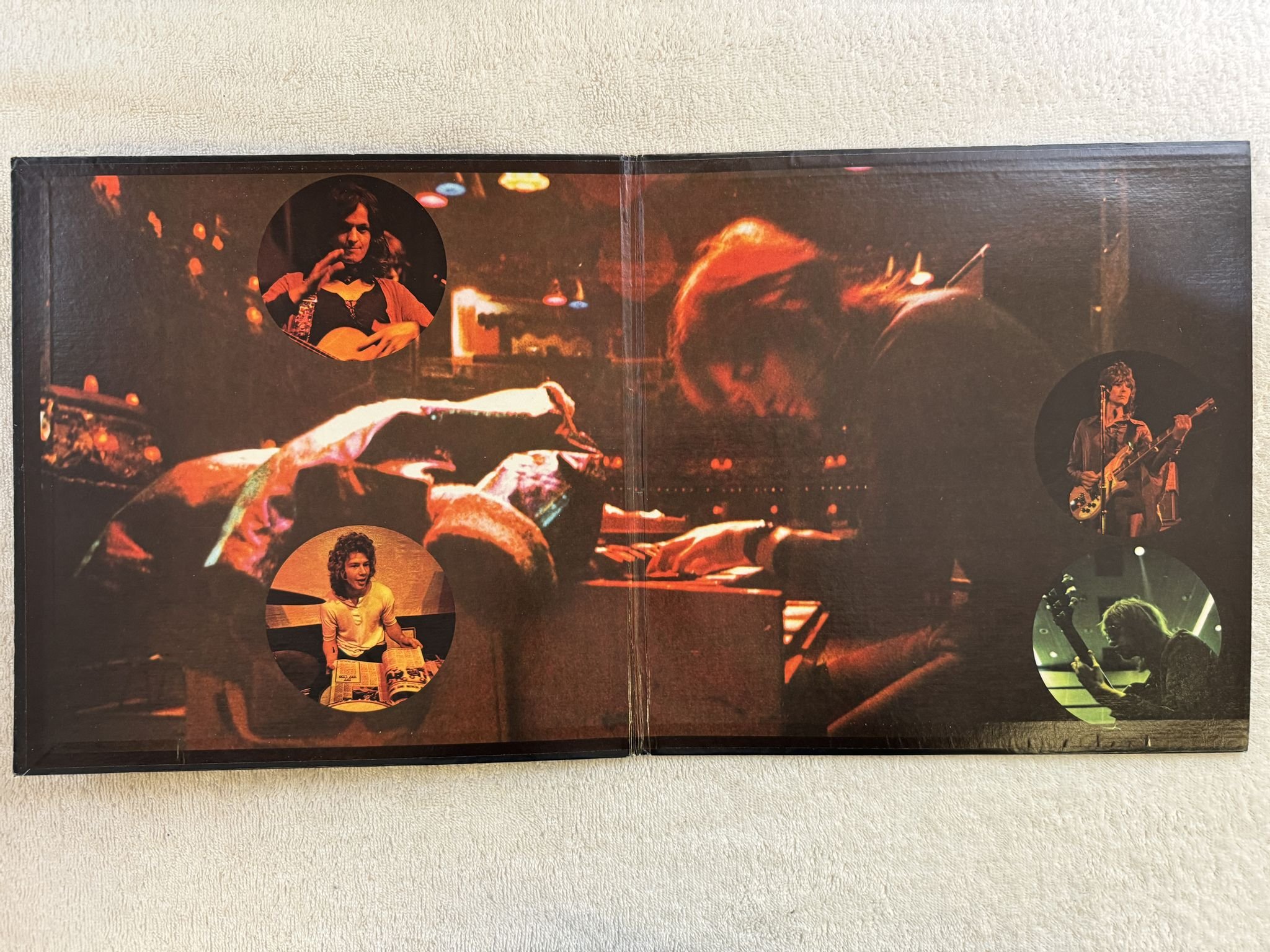 Omslagsbild för skivan YES the yes album LP -71 US ATLANTIC SD 8283