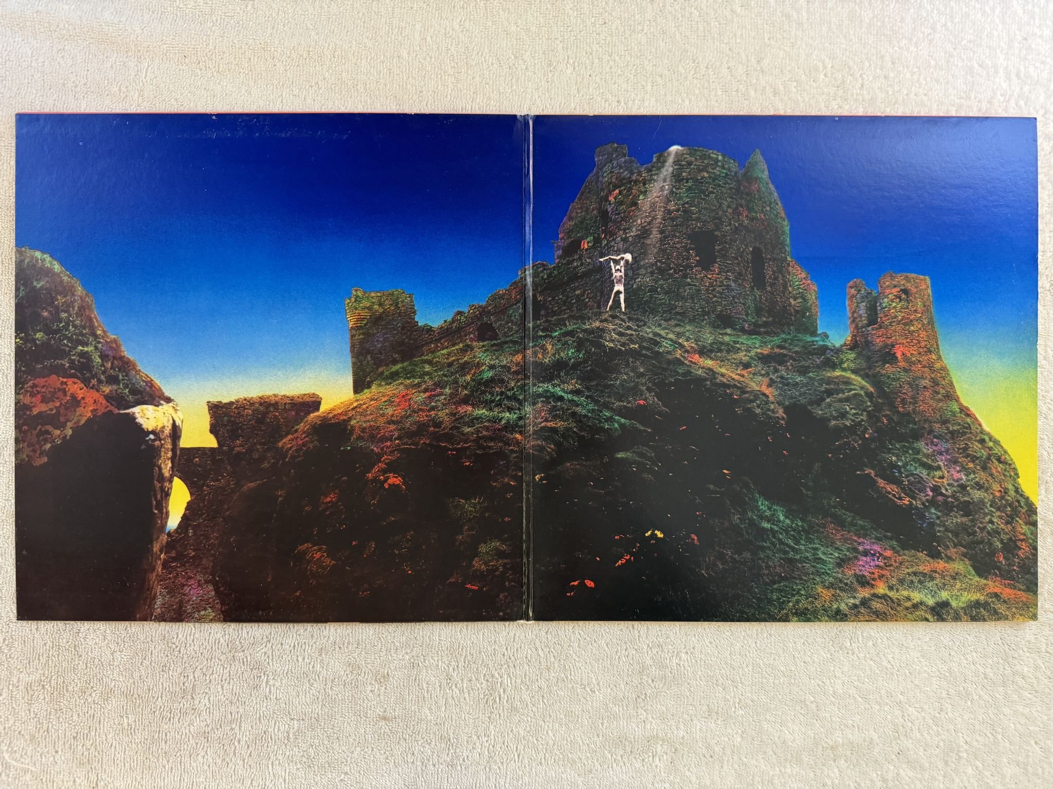 Omslagsbild för skivan LED ZEPPELIN houses of the holy LP -73 US ATLANTIC SD 19130