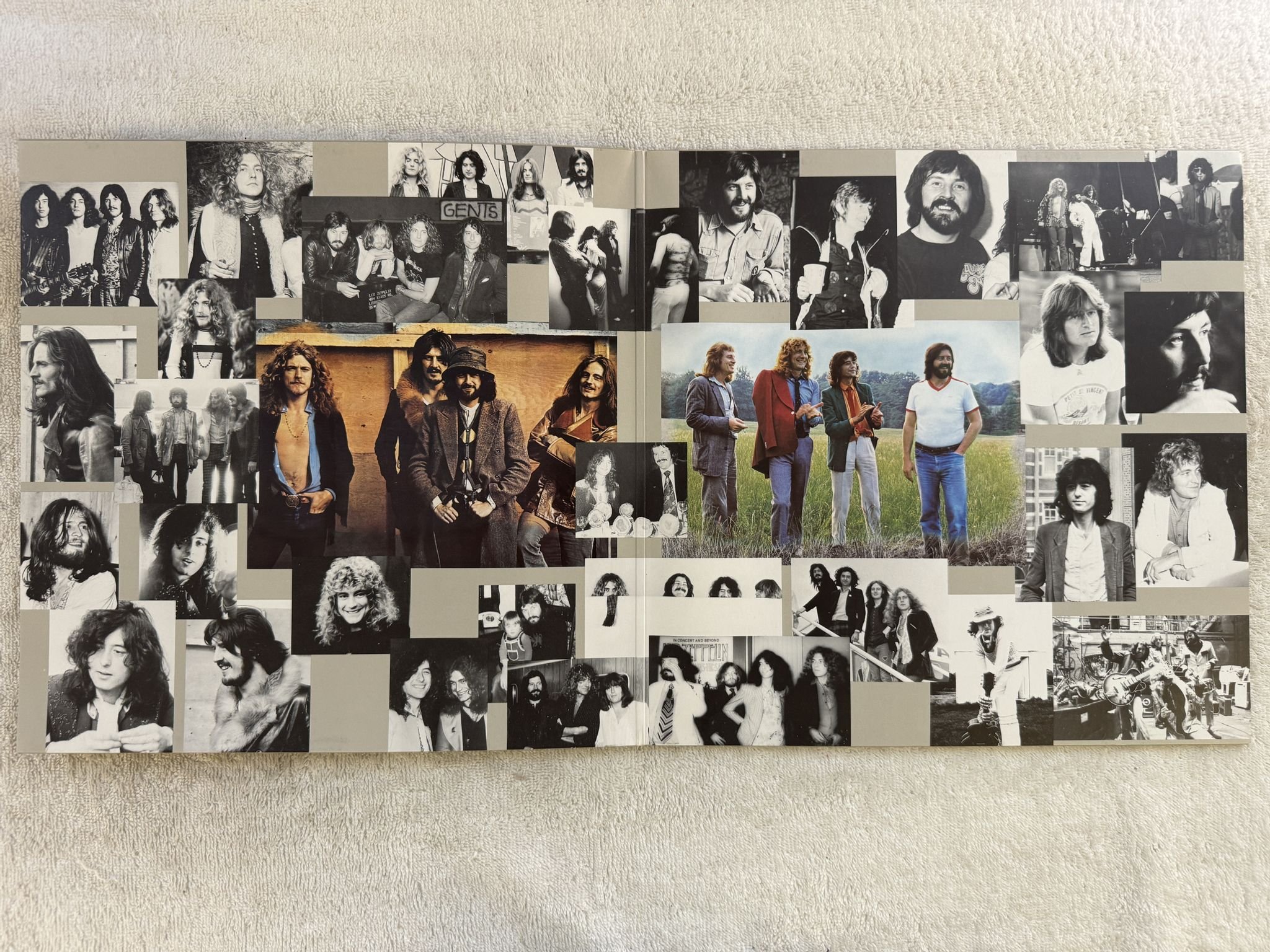 Omslagsbild för skivan LED ZEPPELIN coda LP -82 ncb SWAN SONG 790051-1