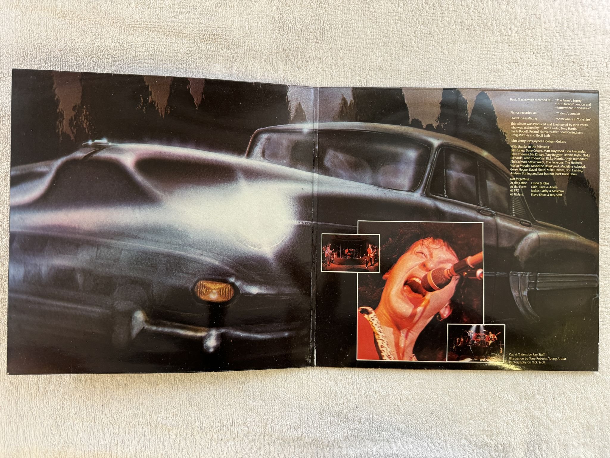 Omslagsbild för skivan VERITY interrupted journey LP -83 UK PRT LBP 100