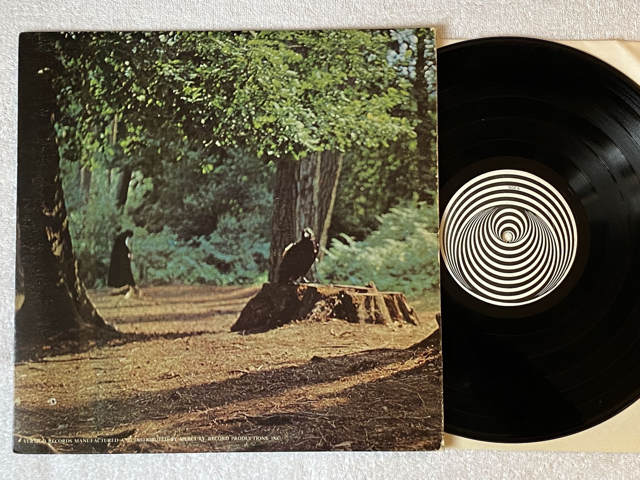 Omslagsbild för skivan JIMMY CAMPBELL half baked LP -71 US VERTIGO VEL-1000