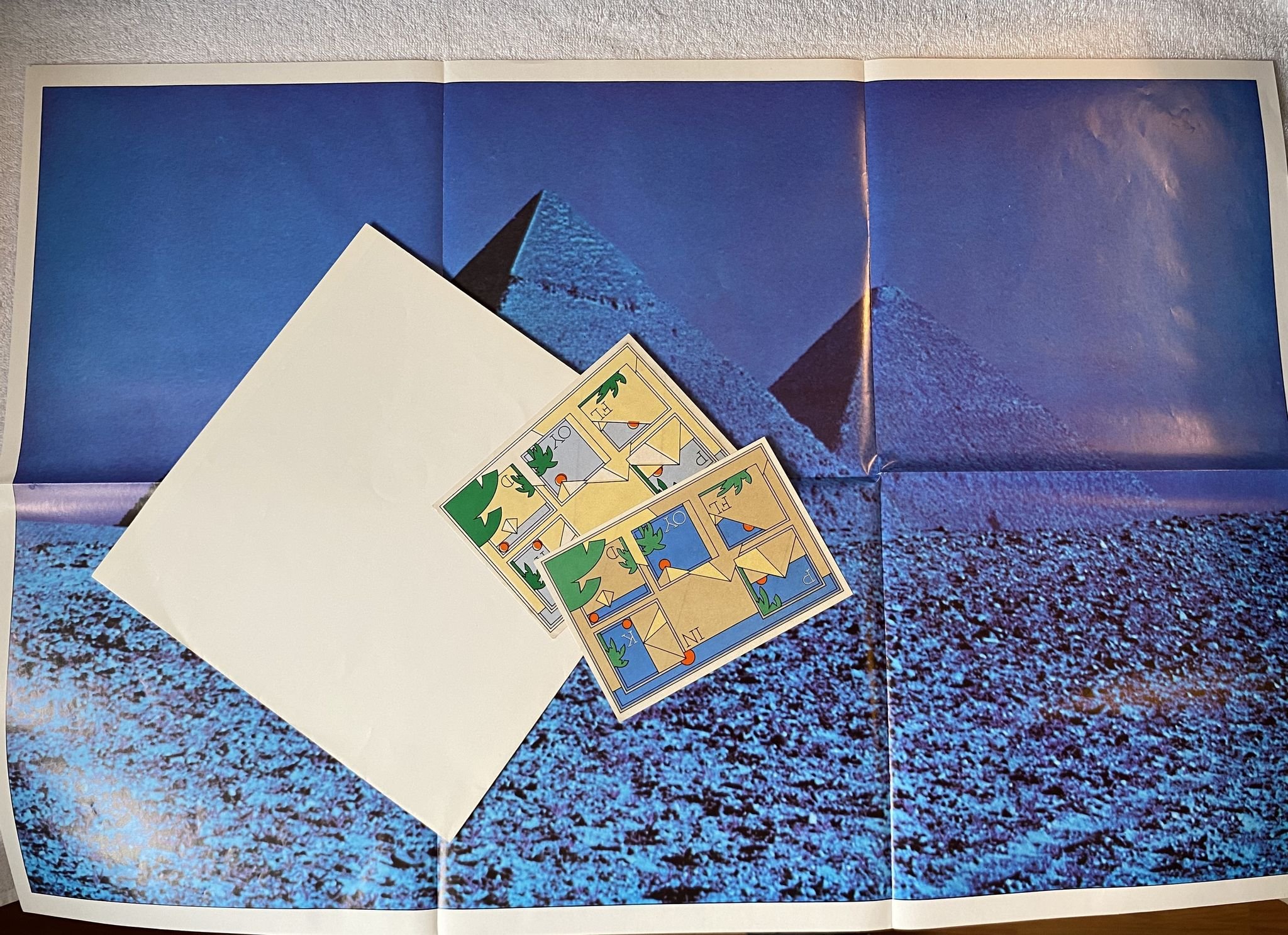 Omslagsbild för skivan THE PINK FLOYD the dark side of the moon LP UK HARVEST SHVL 804 ** complete **