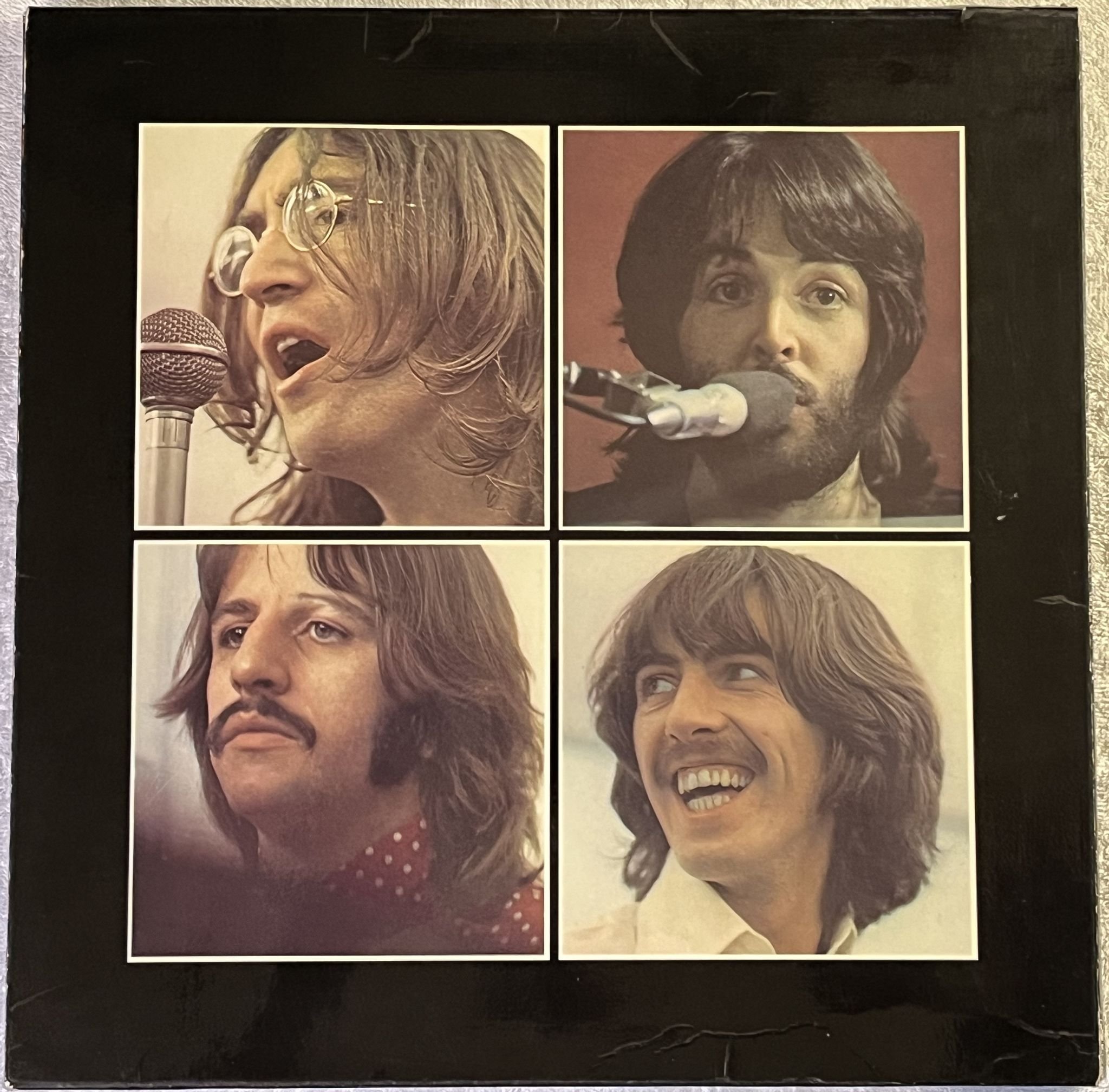 Omslagsbild för skivan THE BEATLES let it be LP box set -70 UK APPLE PXS 1 *** W/ BOOK ***