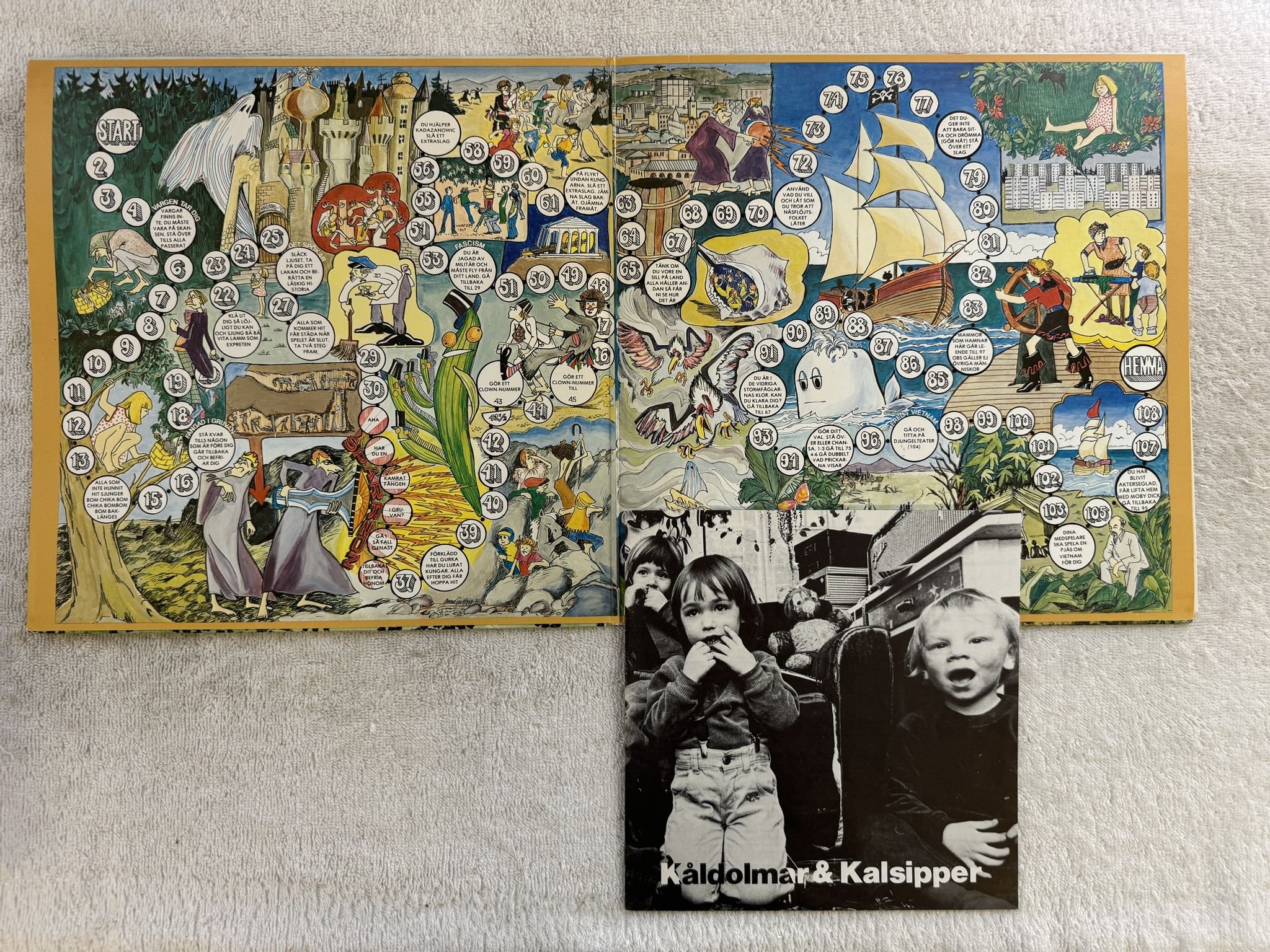 Omslagsbild för skivan NATIONALTEATERN två LP till priset av en LP -76 Swe MNW 64P