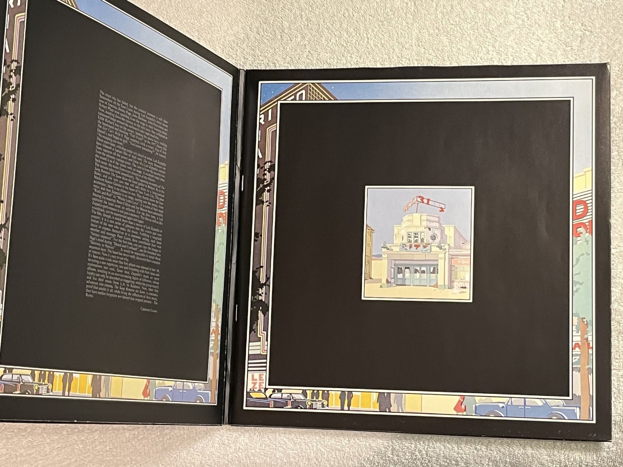 Omslagsbild för skivan LED ZEPPELIN the song remains the same 2xLP Ger SWAN SONG K 89 402