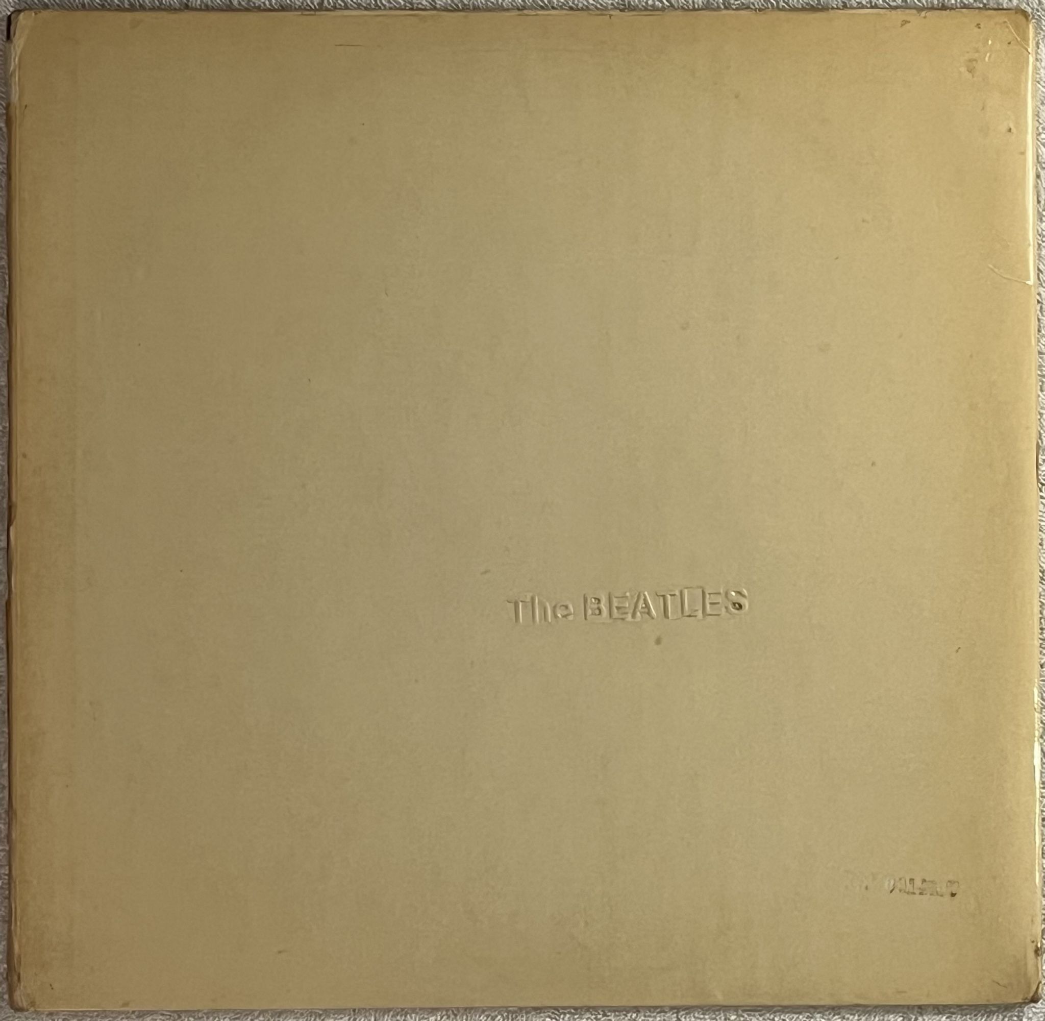 Omslagsbild för skivan THE BEATLES white album 2xLP -68 UK APPLE PMC 7067/68 ** RARE MONO PRESS **