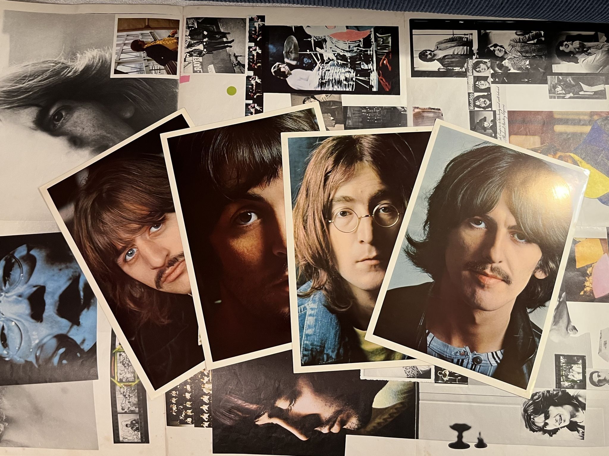 Omslagsbild för skivan THE BEATLES white album 2xLP -68 UK APPLE PMC 7067/68 ** RARE MONO PRESS **
