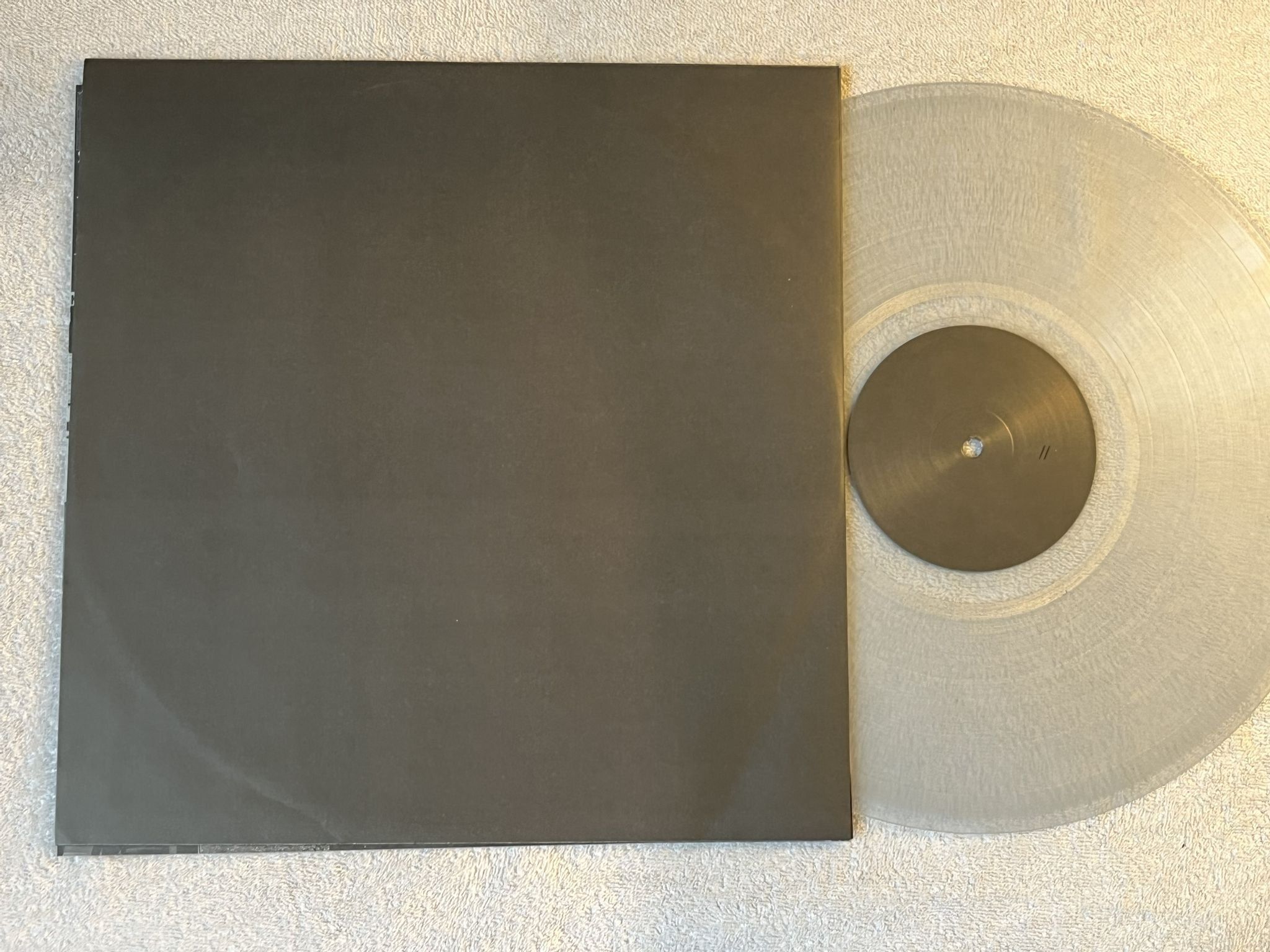 Omslagsbild för skivan ADAM TENSTA Last Days Of Punk LP 2013 ltd ed / clear vinyl ***' MEGA RARE ***