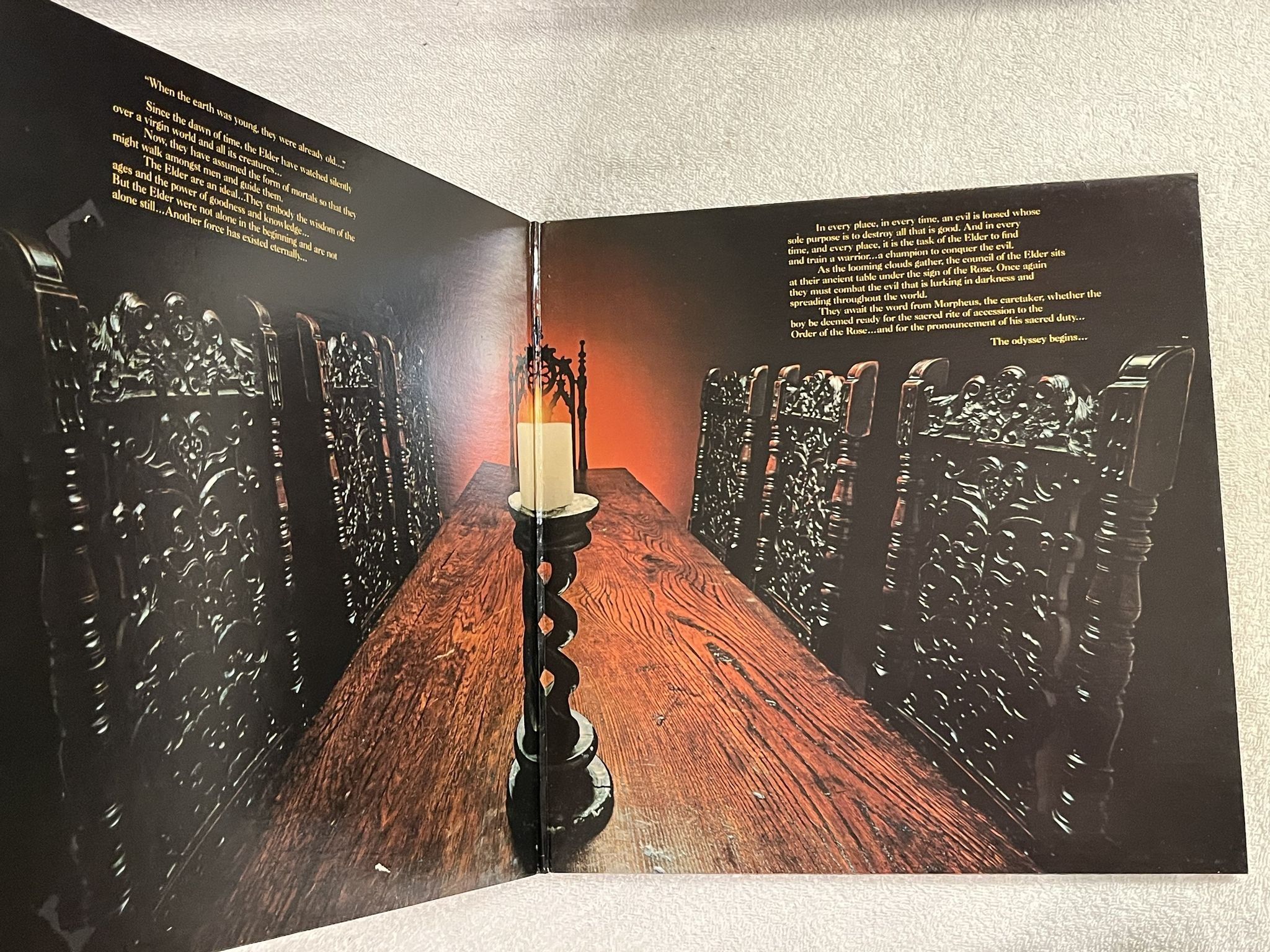 Omslagsbild för skivan KISS music from "the elder" LP -81 US CASABLANCA NBLP 7261