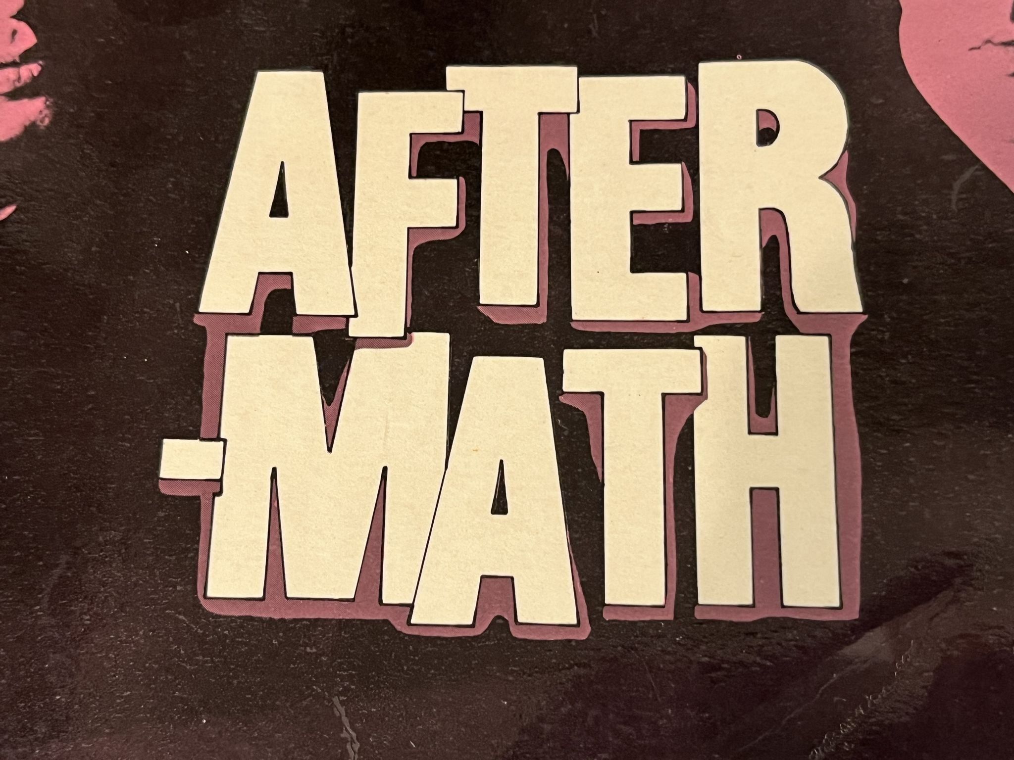 Omslagsbild för skivan THE ROLLING STONES aftermath LP -66 UK DECCA LK 4786 *** Rare Shadow cover ***