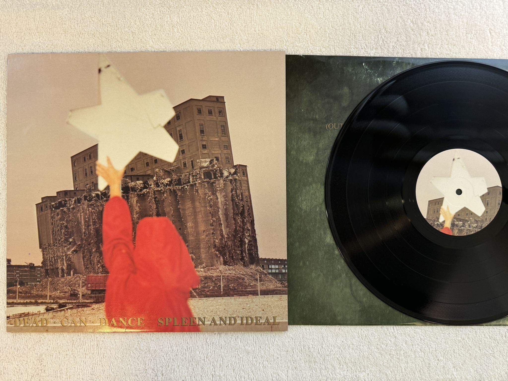 Omslagsbild för skivan DEAD CAN DANCE Spleen And Ideal LP -85 UK 4AED CAD 512