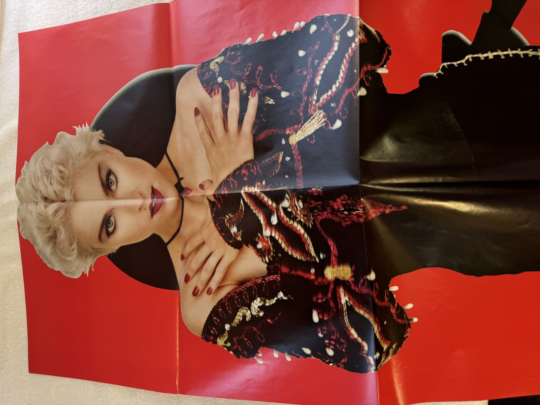 Omslagsbild för skivan MADONNA you can dance LP -87 Ger SIRE 925 535-1 *** LARGE POSTER ***