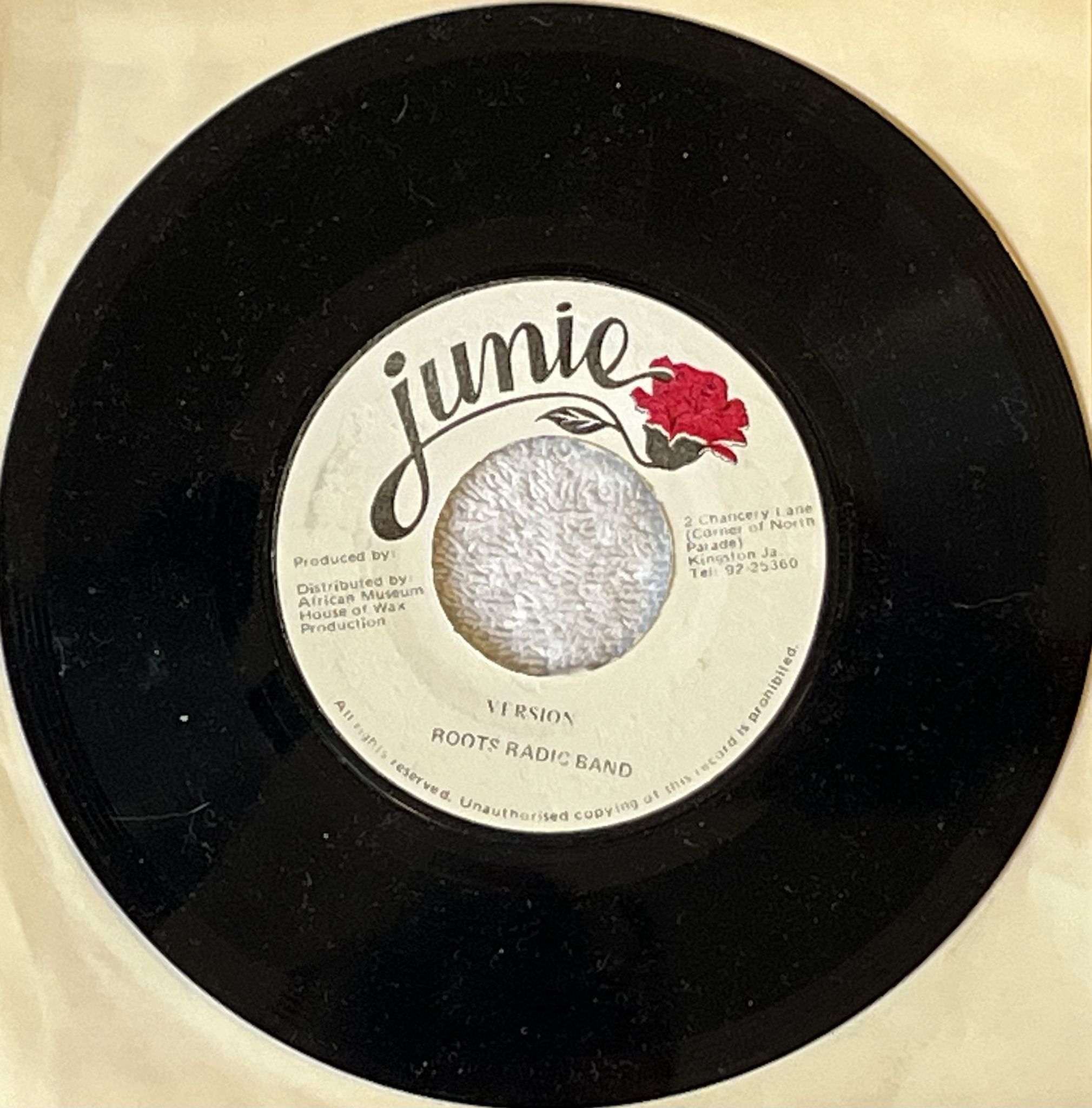 Omslagsbild för skivan GREGORY ISAACS night nurse 7" Jamaica JUNIE