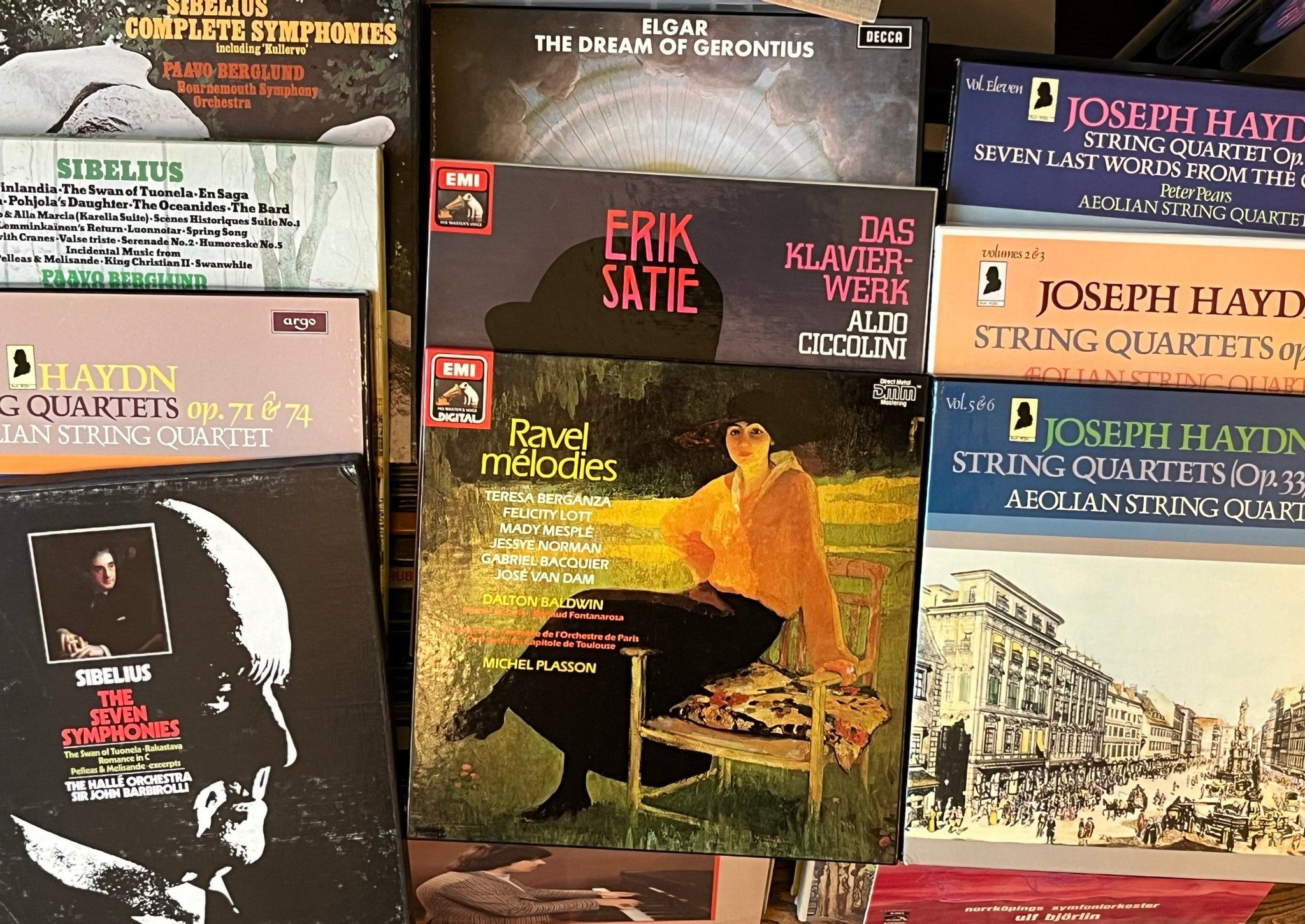 Omslagsbild för skivan Ca 1000 klassiska LP i mkt bra skick