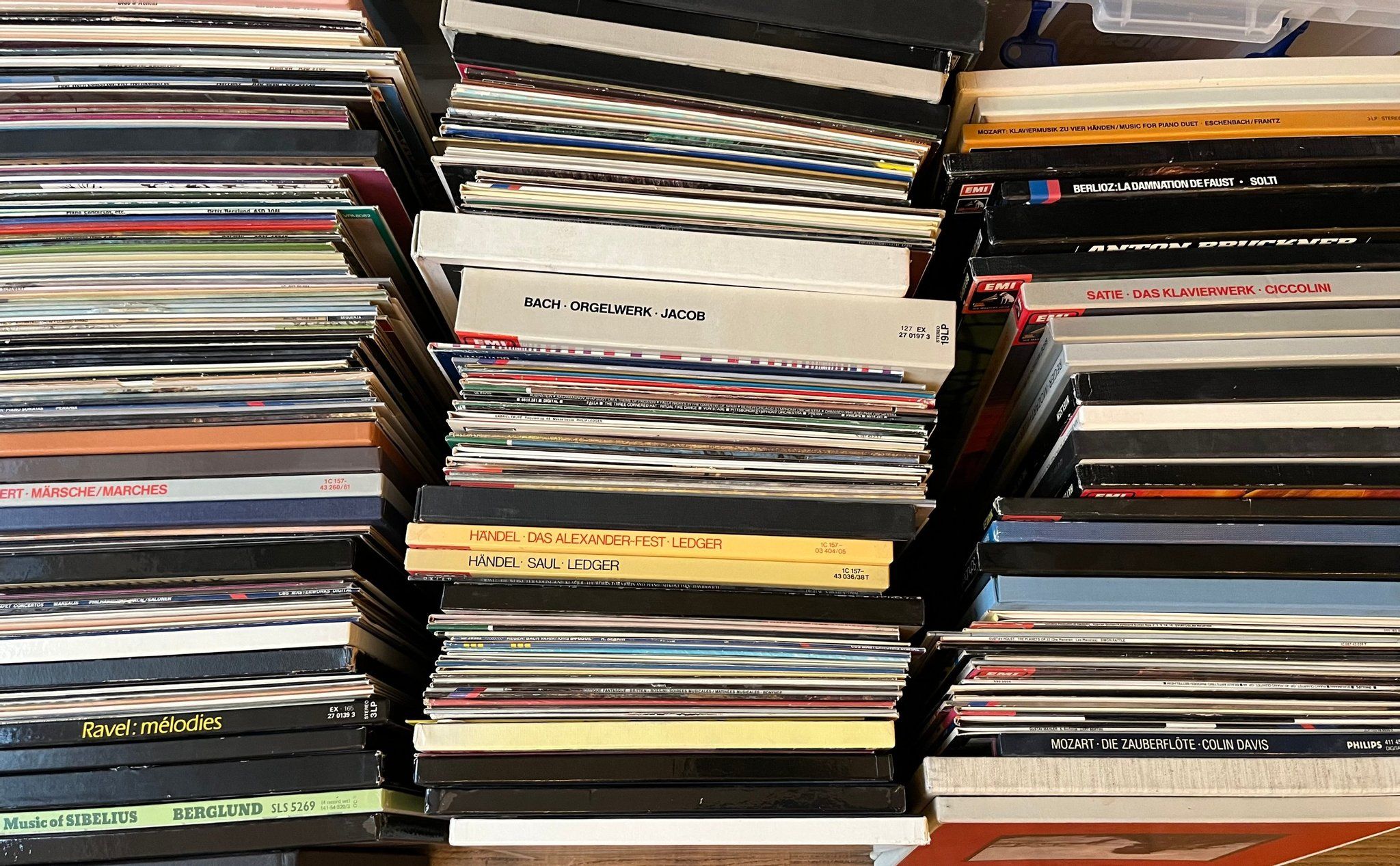 Omslagsbild för skivan Ca 1000 klassiska LP i mkt bra skick