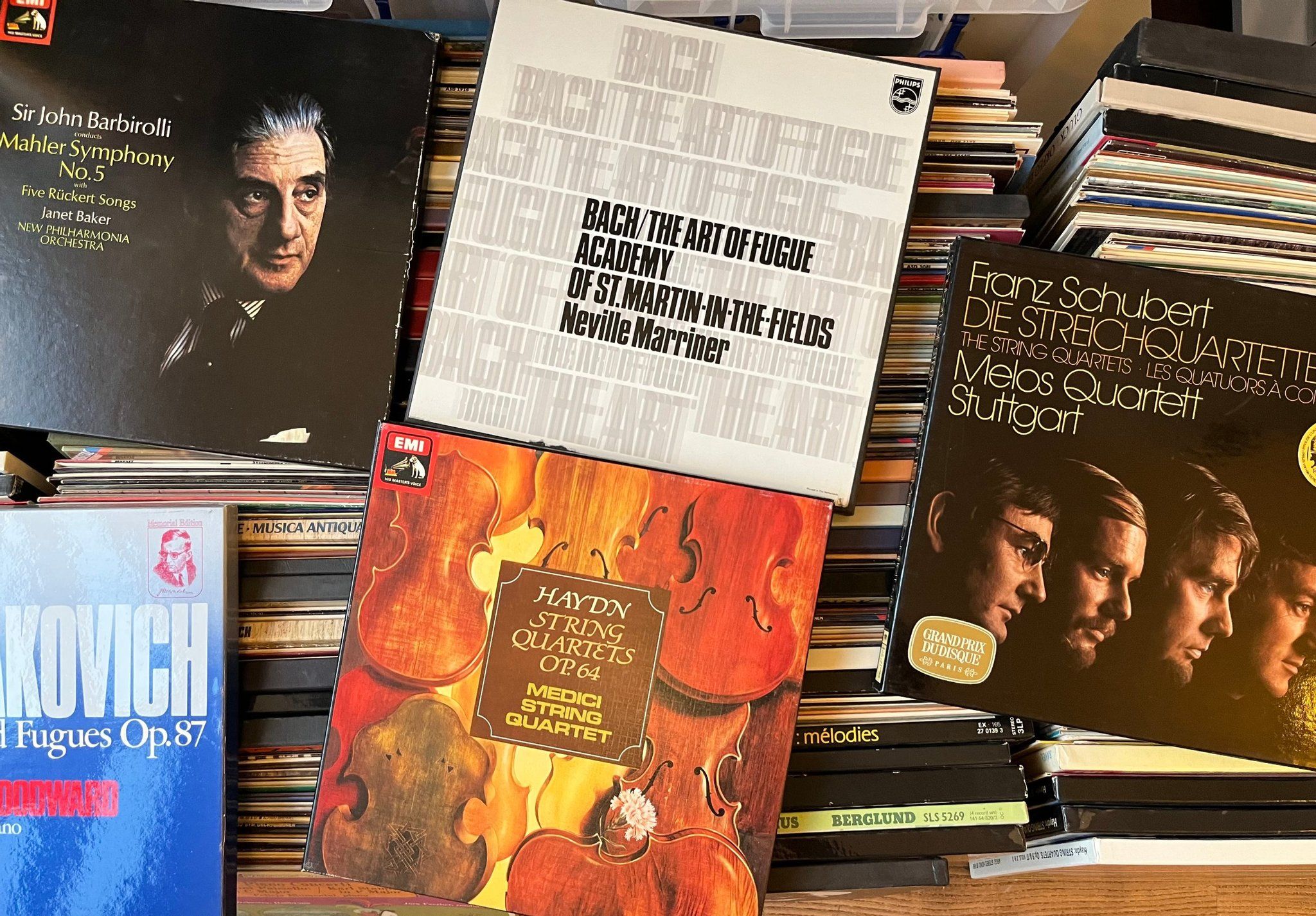 Omslagsbild för skivan Ca 1000 klassiska LP i mkt bra skick