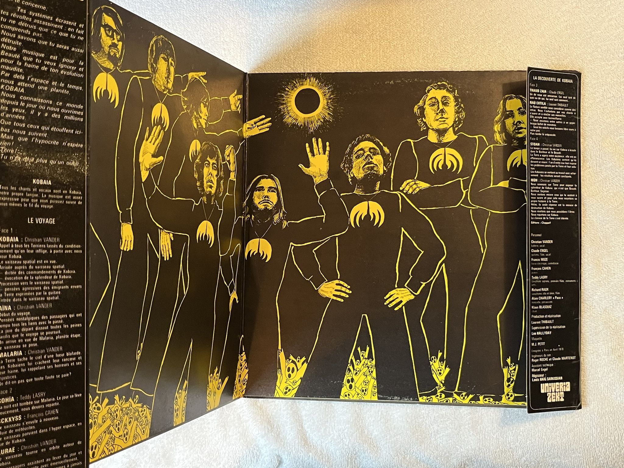 Omslagsbild för skivan MAGMA s/t 2xLP -70 Fra PHILIPS 6395.001/002 *** AVANTGARDE / PROG ***