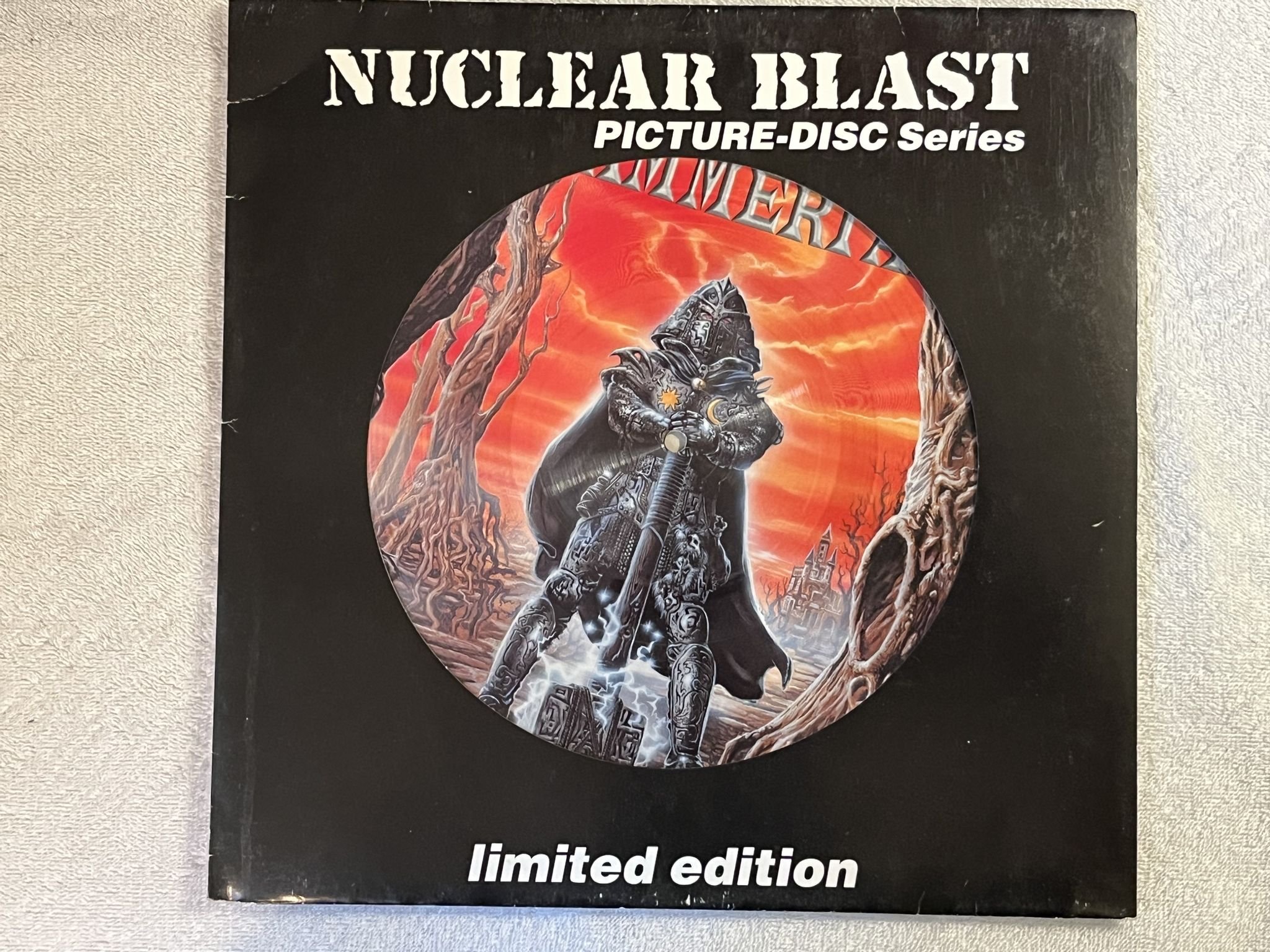 Omslagsbild för skivan HAMMERFALL Glory To The Brave LP -97 Ger NUCLEAR BLAST NB 265-1