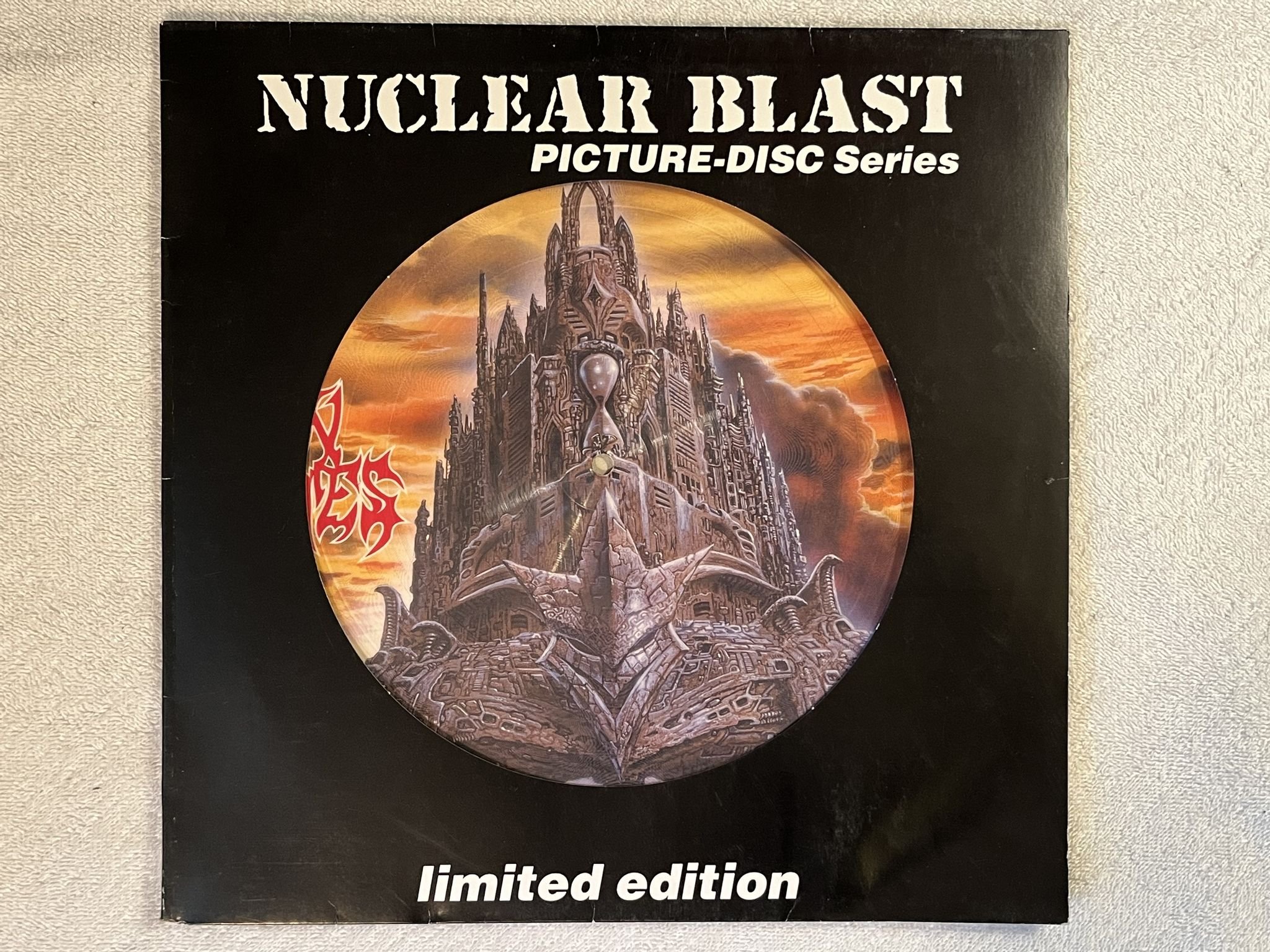 Omslagsbild för skivan IN FLAMES The Jester Race LP -96 Ger NUCLEAR BLAST NB 168-1