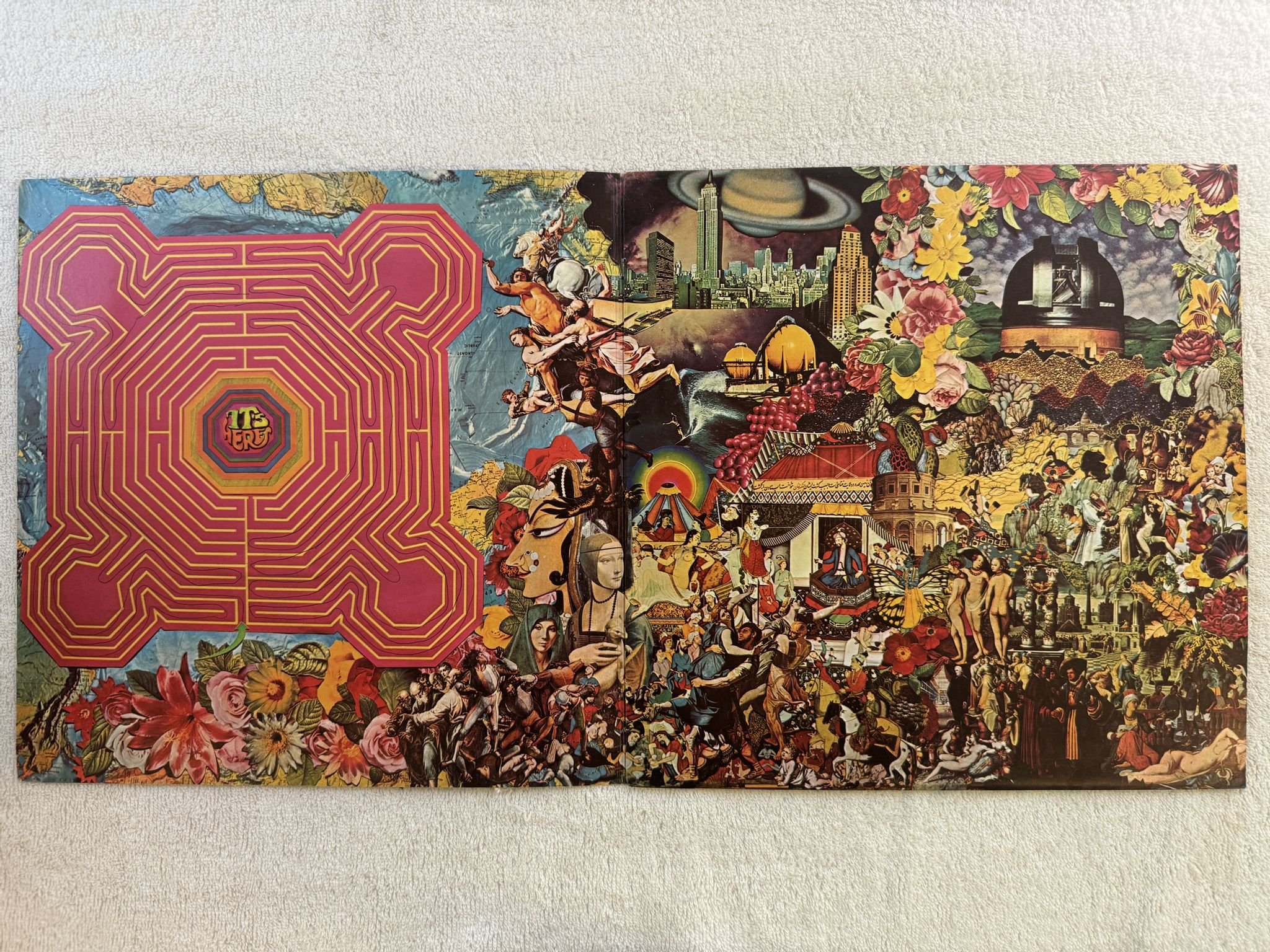 Omslagsbild för skivan THE ROLLING STONES Their Satanic Majesties Request LP -67 UK DECCA TXS 103