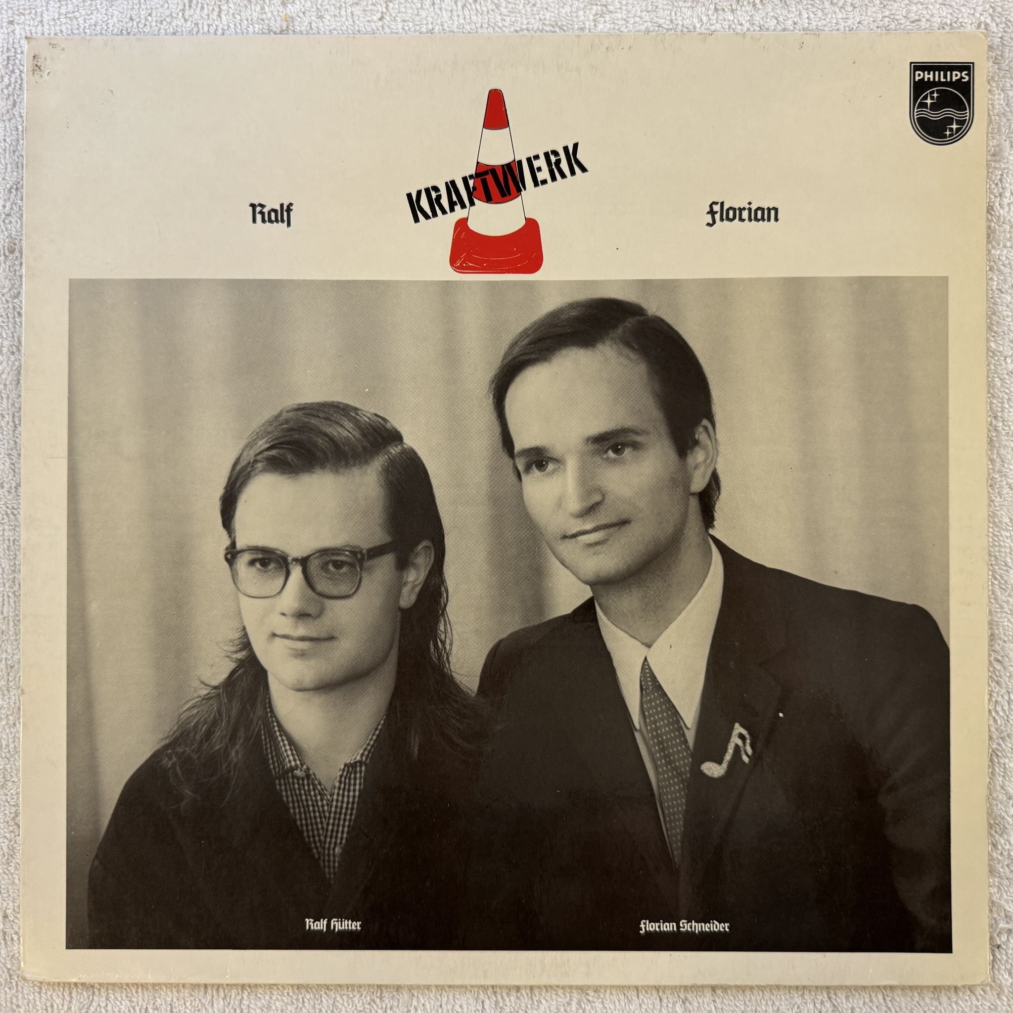 Omslagsbild för skivan KRAFTWERK Ralf & Florian LP -73 Ger PHILIPS 6305 197 *** CLASSIC ***